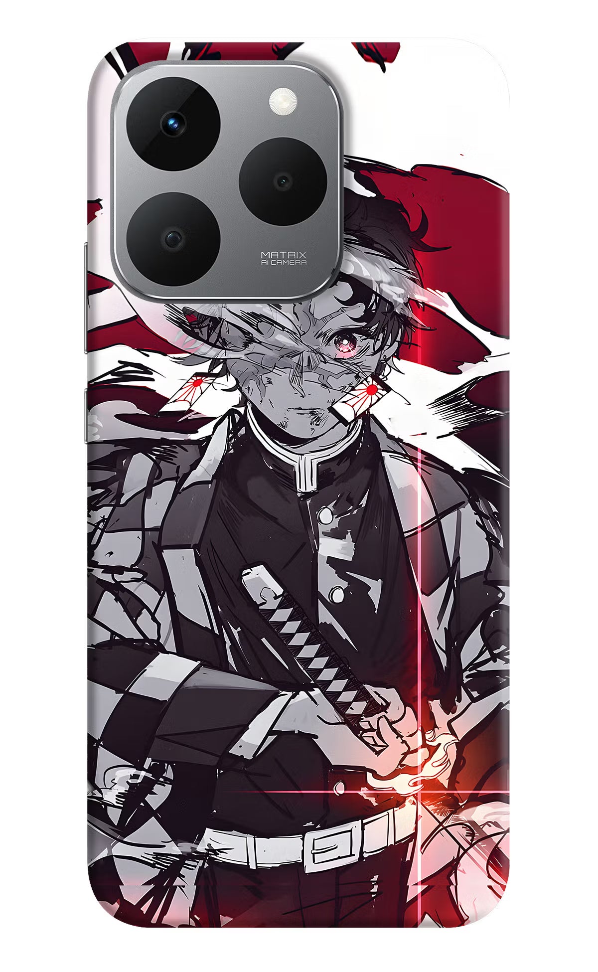 Demon Slayer Realme 15T 5G Back Cover - Demon Slayer Realme 15T 5G Back Cover Demon Slayer Realme 15T 5G Back Cover