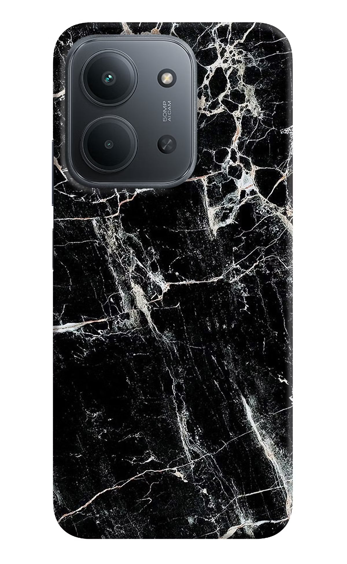 Black Marble Texture Redmi 15C 5G Back Cover - Black Marble Texture Redmi 15C 5G Back Cover Black Marble Texture Redmi 15C 5G Back Cover