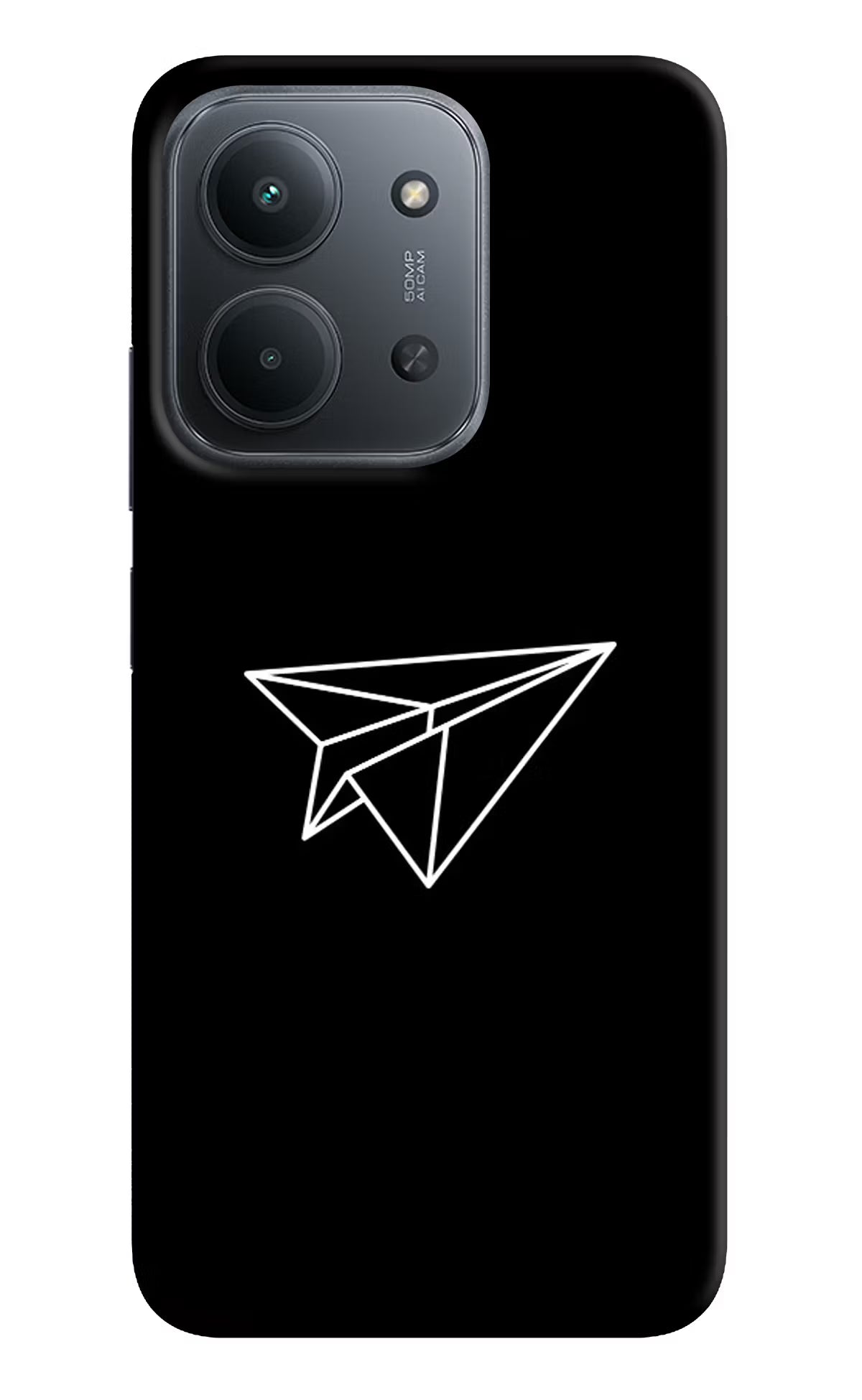 Paper Plane White Redmi 15C 5G Back Cover - Paper Plane White Redmi 15C 5G Back Cover Paper Plane White Redmi 15C 5G Back Cover