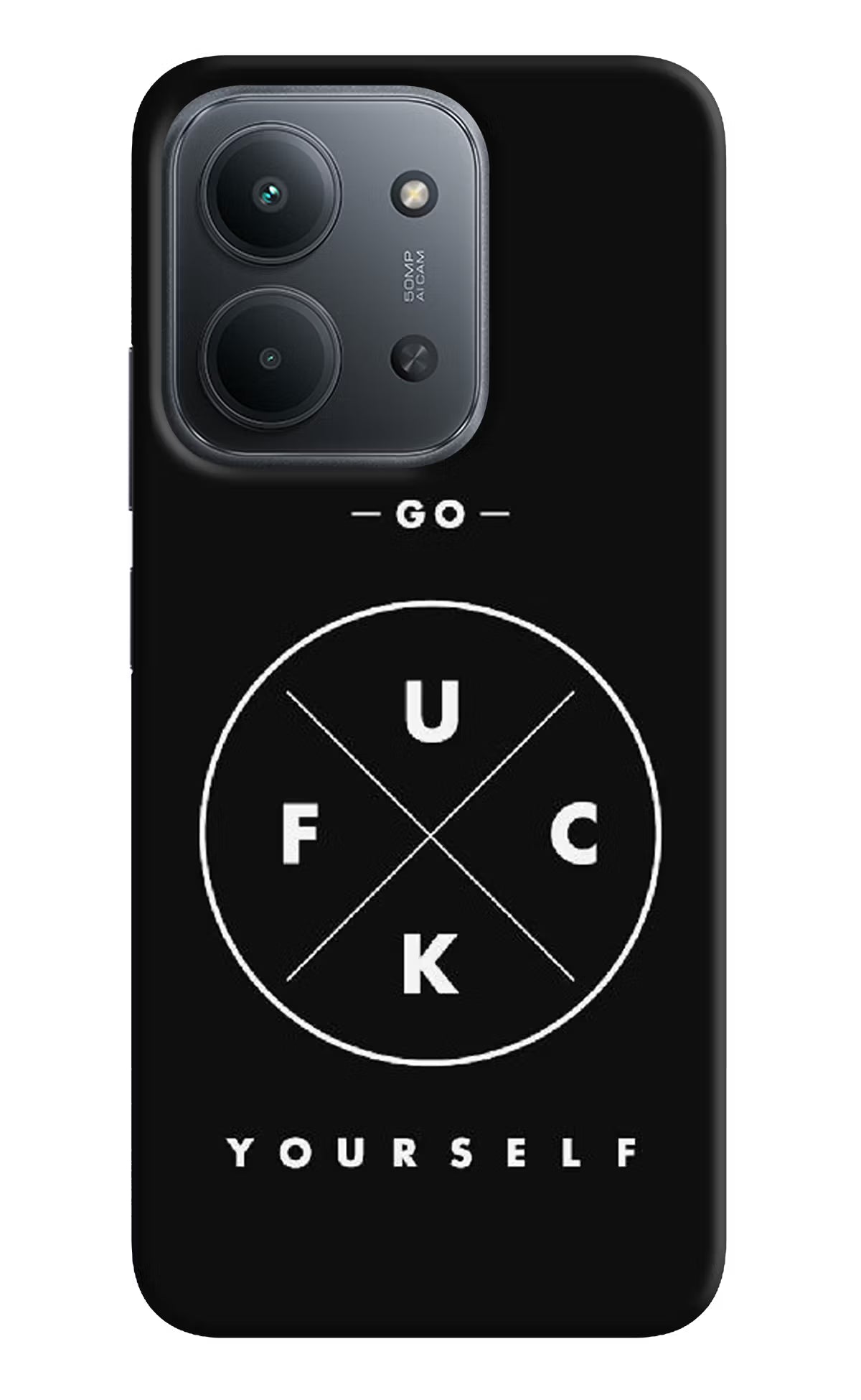 Go Fuck Yourself Redmi 15C 5G Back Cover - Go Fuck Yourself Redmi 15C 5G Back Cover Go Fuck Yourself Redmi 15C 5G Back Cover
