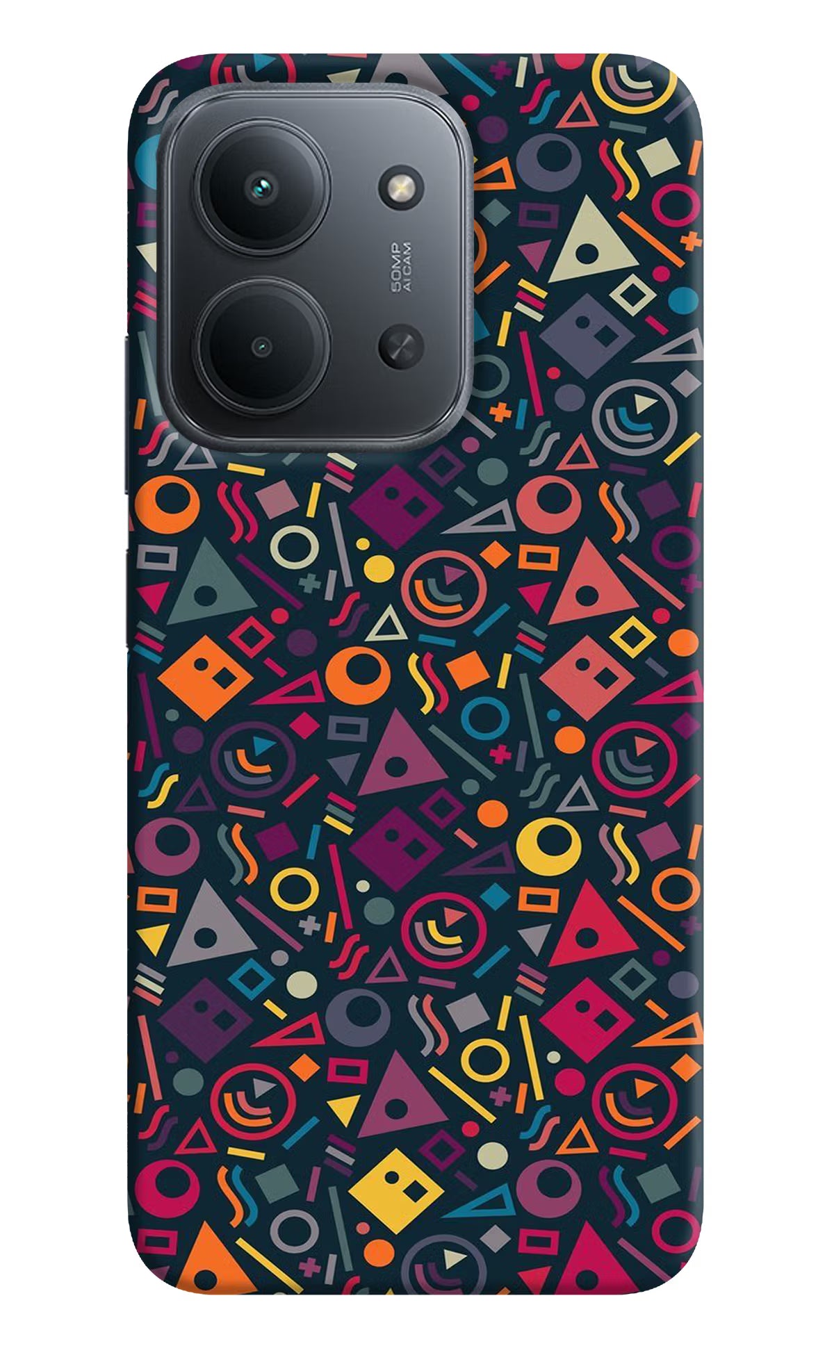 Geometric Abstract Redmi 15C 5G Back Cover - Geometric Abstract Redmi 15C 5G Back Cover Geometric Abstract Redmi 15C 5G Back Cover