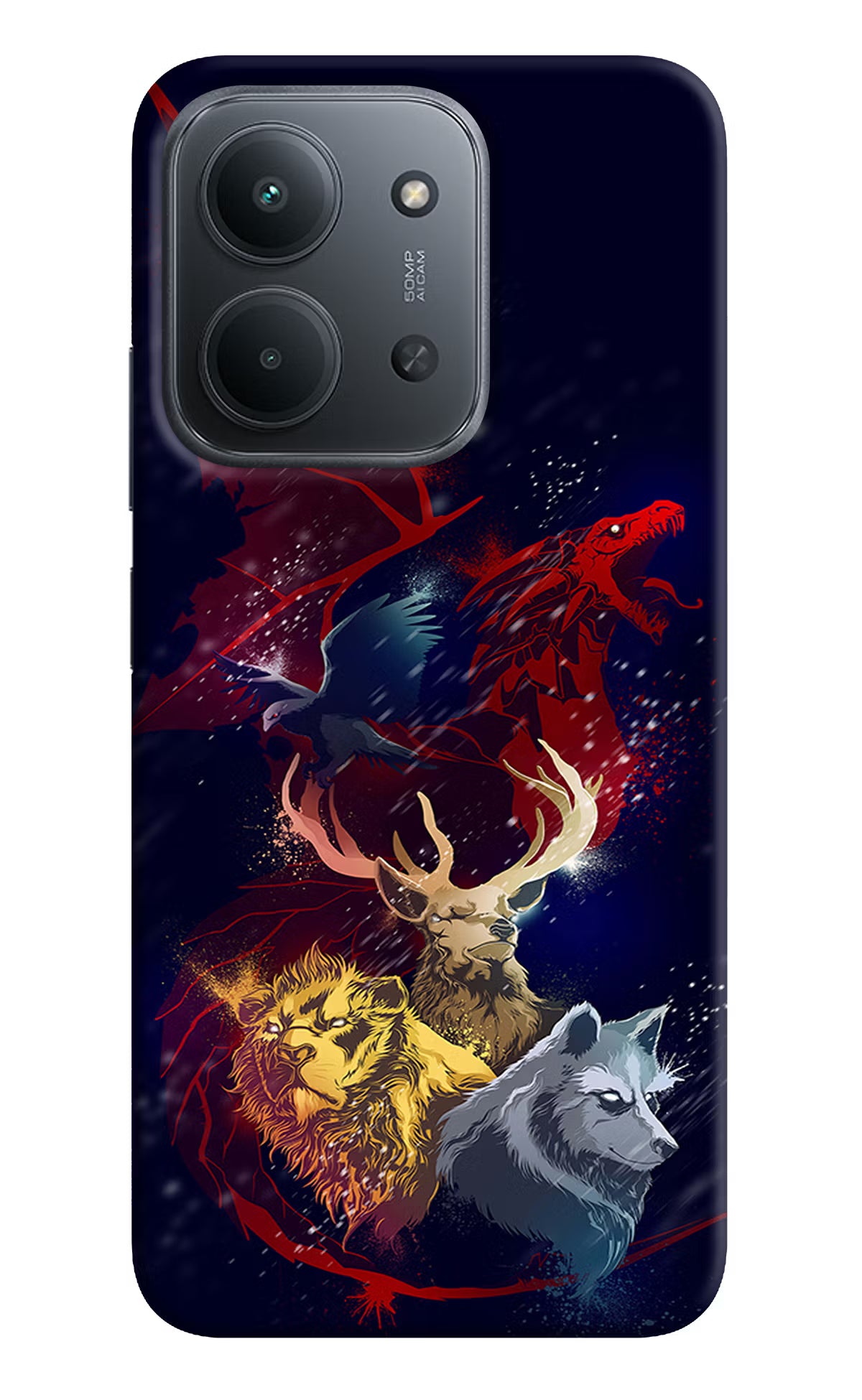 Game Of Thrones Redmi 15C 5G Back Cover - Game Of Thrones Redmi 15C 5G Back Cover Game Of Thrones Redmi 15C 5G Back Cover