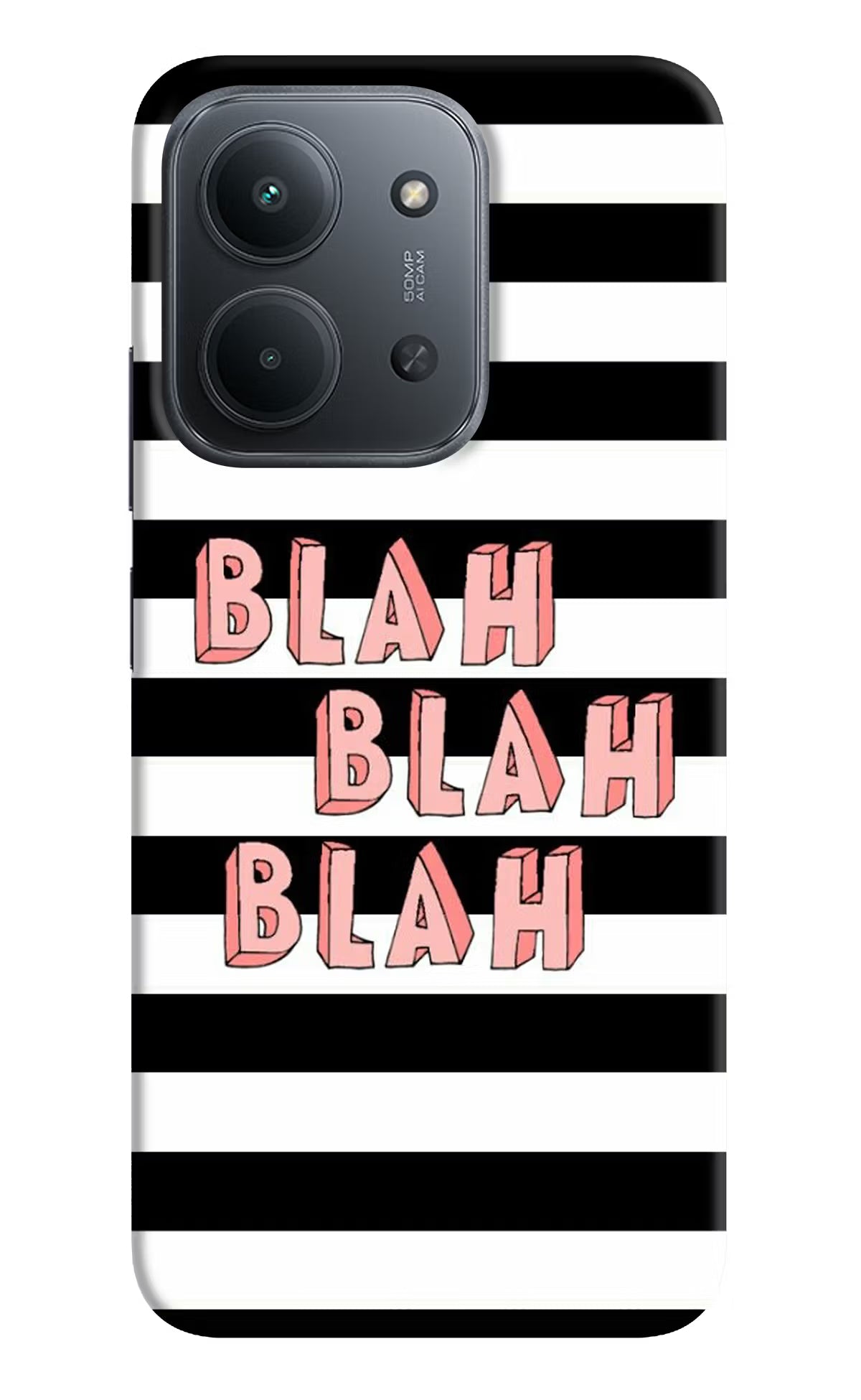 Blah Blah Blah Redmi 15C 5G Back Cover - Blah Blah Blah Redmi 15C 5G Back Cover Blah Blah Blah Redmi 15C 5G Back Cover