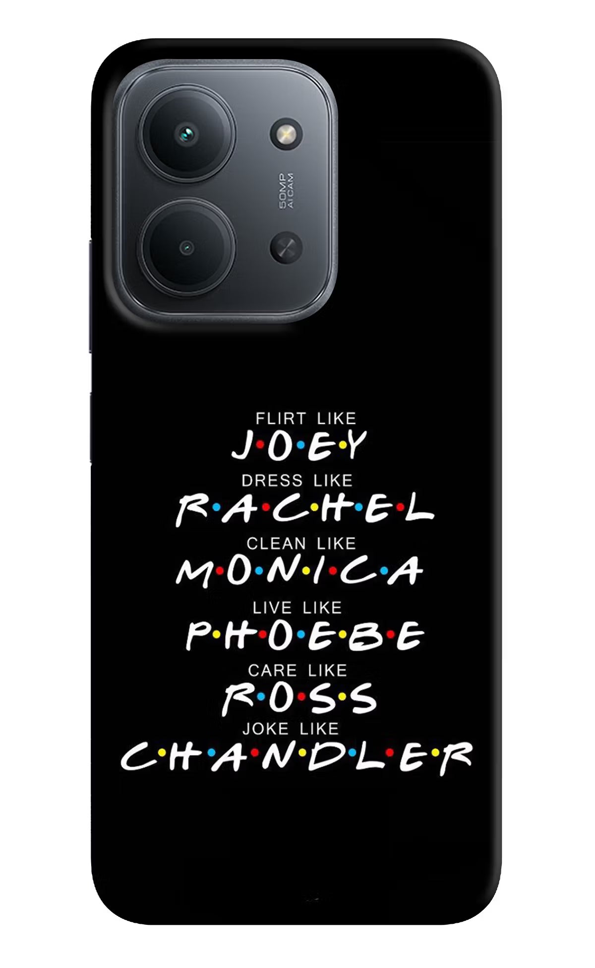 FRIENDS Character Redmi 15C 5G Back Cover - FRIENDS Character Redmi 15C 5G Back Cover FRIENDS Character Redmi 15C 5G Back Cover