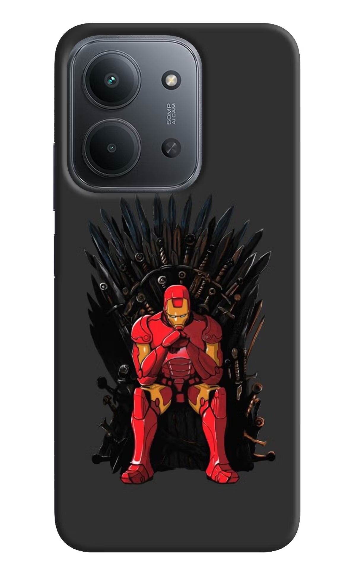 Ironman Throne Redmi 15C 5G Back Cover - Ironman Throne Redmi 15C 5G Back Cover Ironman Throne Redmi 15C 5G Back Cover