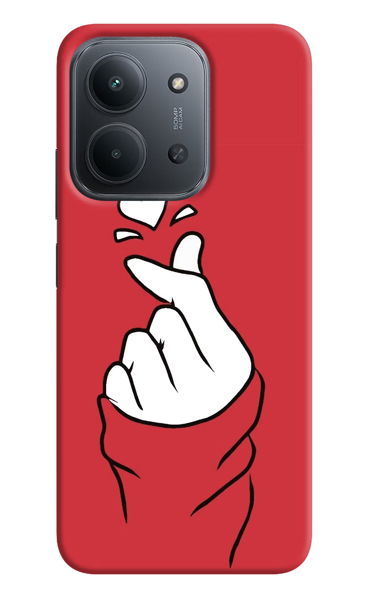 Korean Love Sign Redmi 15C 5G Back Cover - Korean Love Sign Redmi 15C 5G Back Cover Korean Love Sign Redmi 15C 5G Back Cover