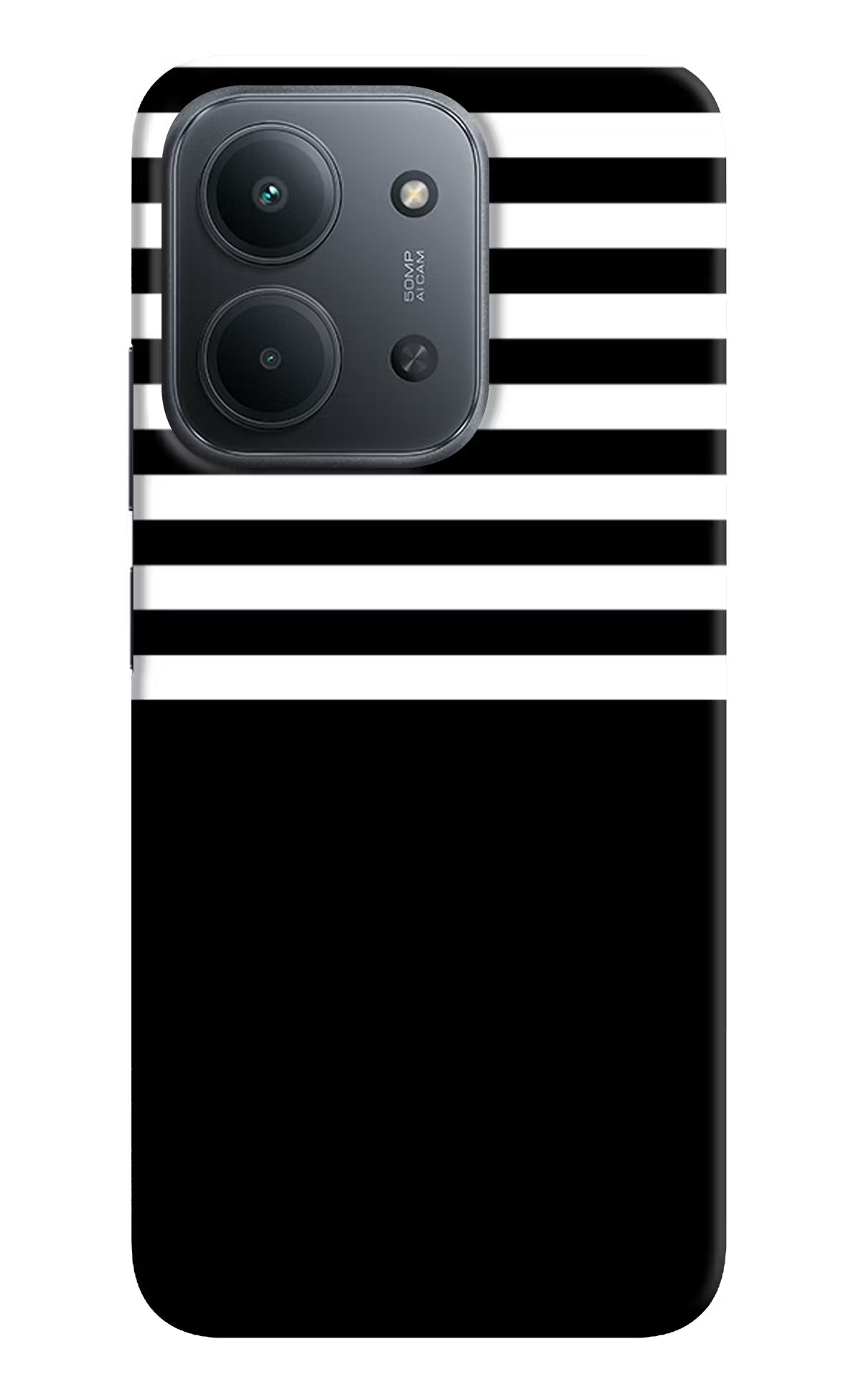 Black and White Print Redmi 15C 5G Back Cover - Black and White Print Redmi 15C 5G Back Cover Black and White Print Redmi 15C 5G Back Cover