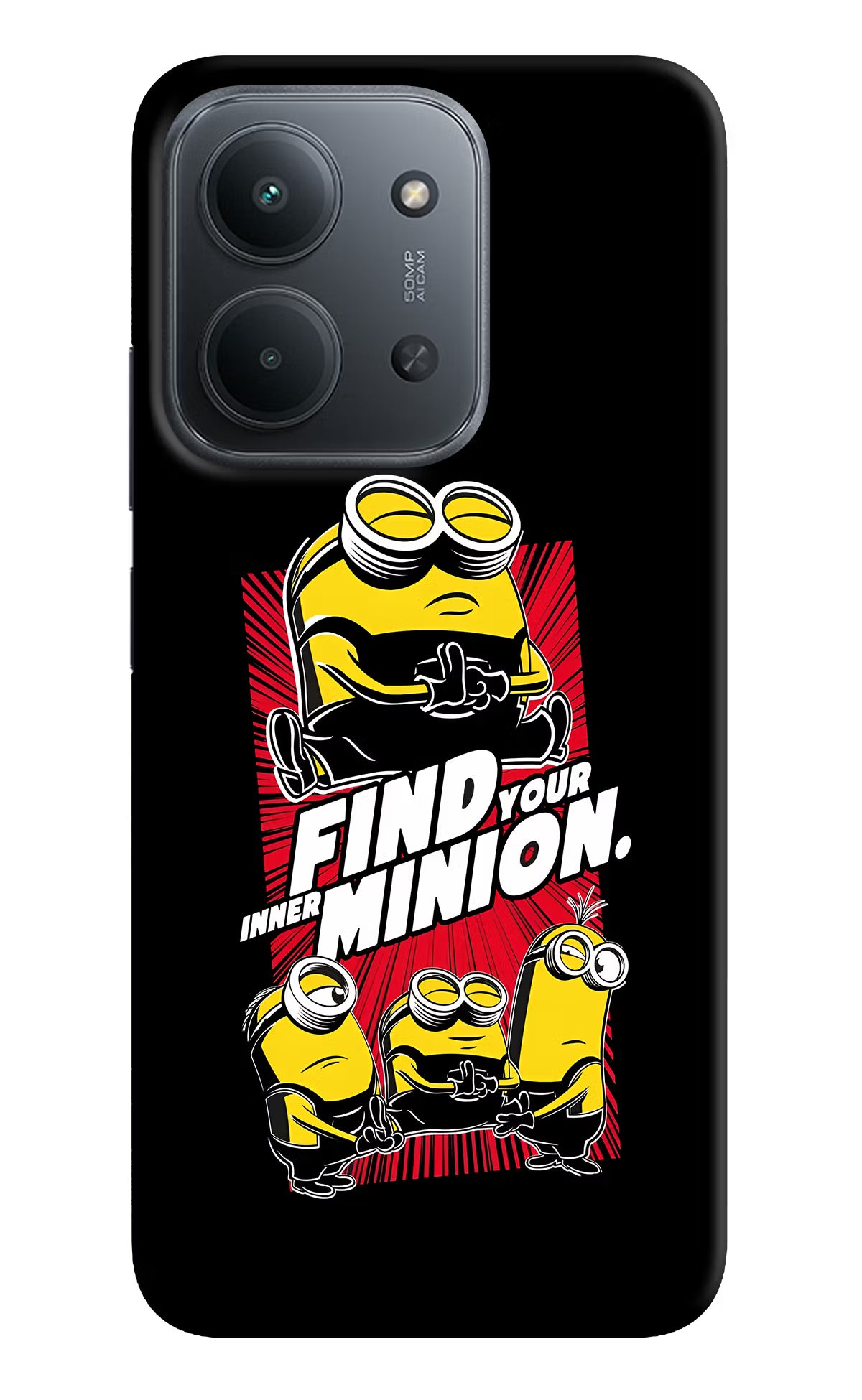 Find your inner Minion Redmi 15C 5G Back Cover - Find your inner Minion Redmi 15C 5G Back Cover Find your inner Minion Redmi 15C 5G Back Cover