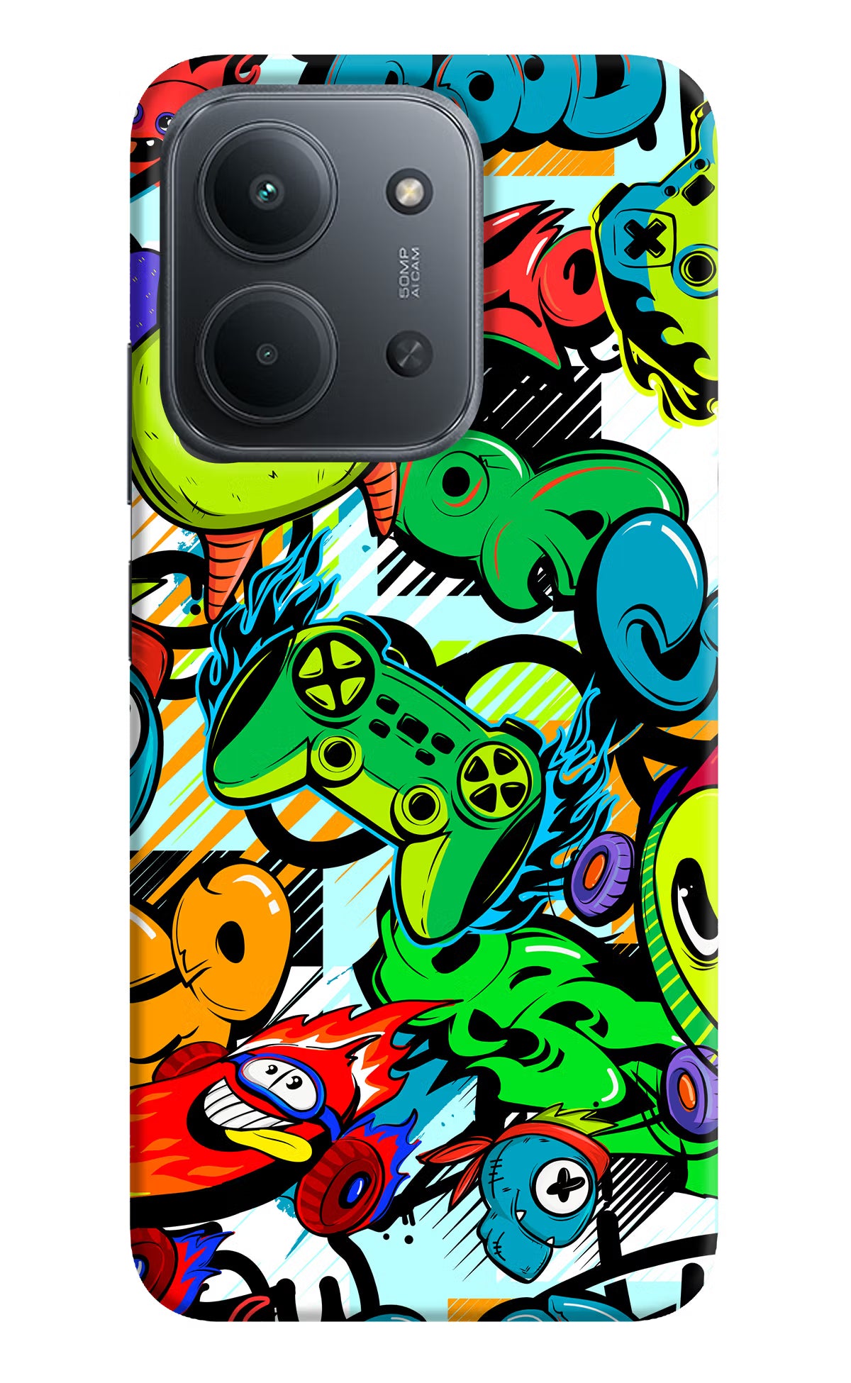 Game Doodle Redmi 15C 5G Back Cover - Game Doodle Redmi 15C 5G Back Cover Game Doodle Redmi 15C 5G Back Cover