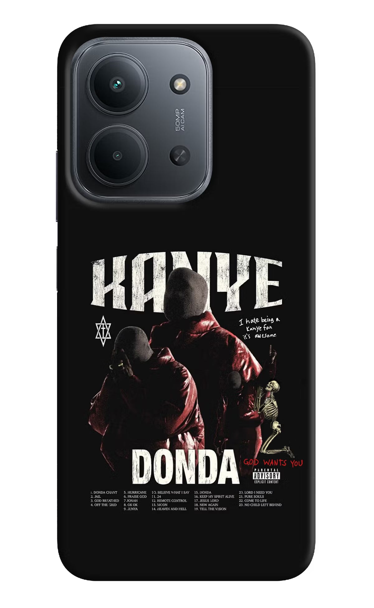 Donda Kanye West Redmi 15C 5G Back Cover - Donda Kanye West Redmi 15C 5G Back Cover Donda Kanye West Redmi 15C 5G Back Cover