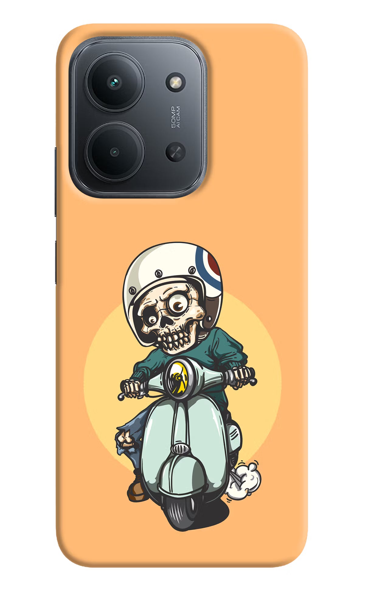 Undead Biker Redmi 15C 5G Back Cover - Undead Biker Redmi 15C 5G Back Cover Undead Biker Redmi 15C 5G Back Cover
