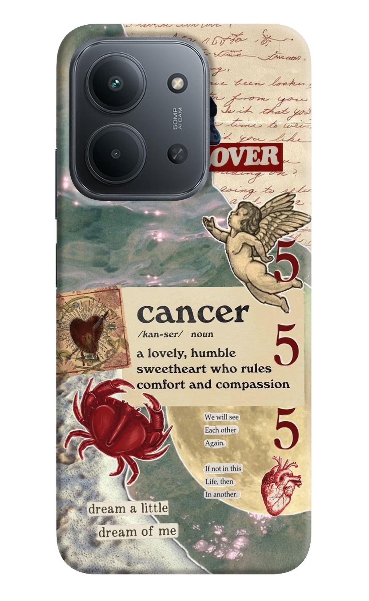 Cancer Zodiac Redmi 15C 5G Back Cover - Cancer Zodiac Redmi 15C 5G Back Cover Cancer Zodiac Redmi 15C 5G Back Cover