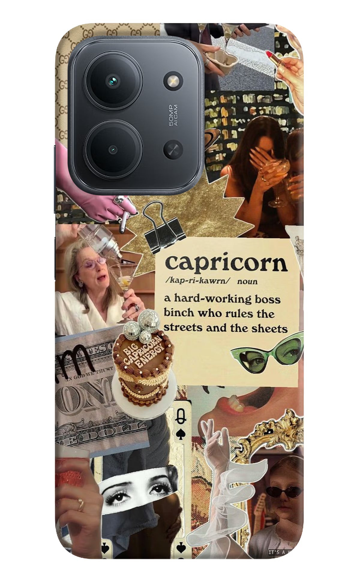 Capricorn Zodiac Redmi 15C 5G Back Cover - Capricorn Zodiac Redmi 15C 5G Back Cover Capricorn Zodiac Redmi 15C 5G Back Cover