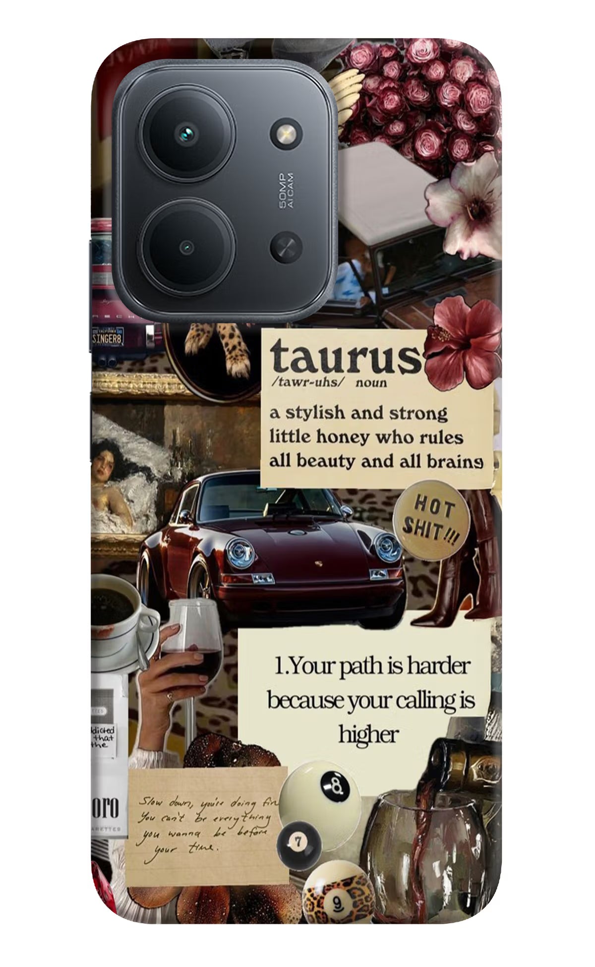 Taurus Zodiac Redmi 15C 5G Back Cover - Taurus Zodiac Redmi 15C 5G Back Cover Taurus Zodiac Redmi 15C 5G Back Cover