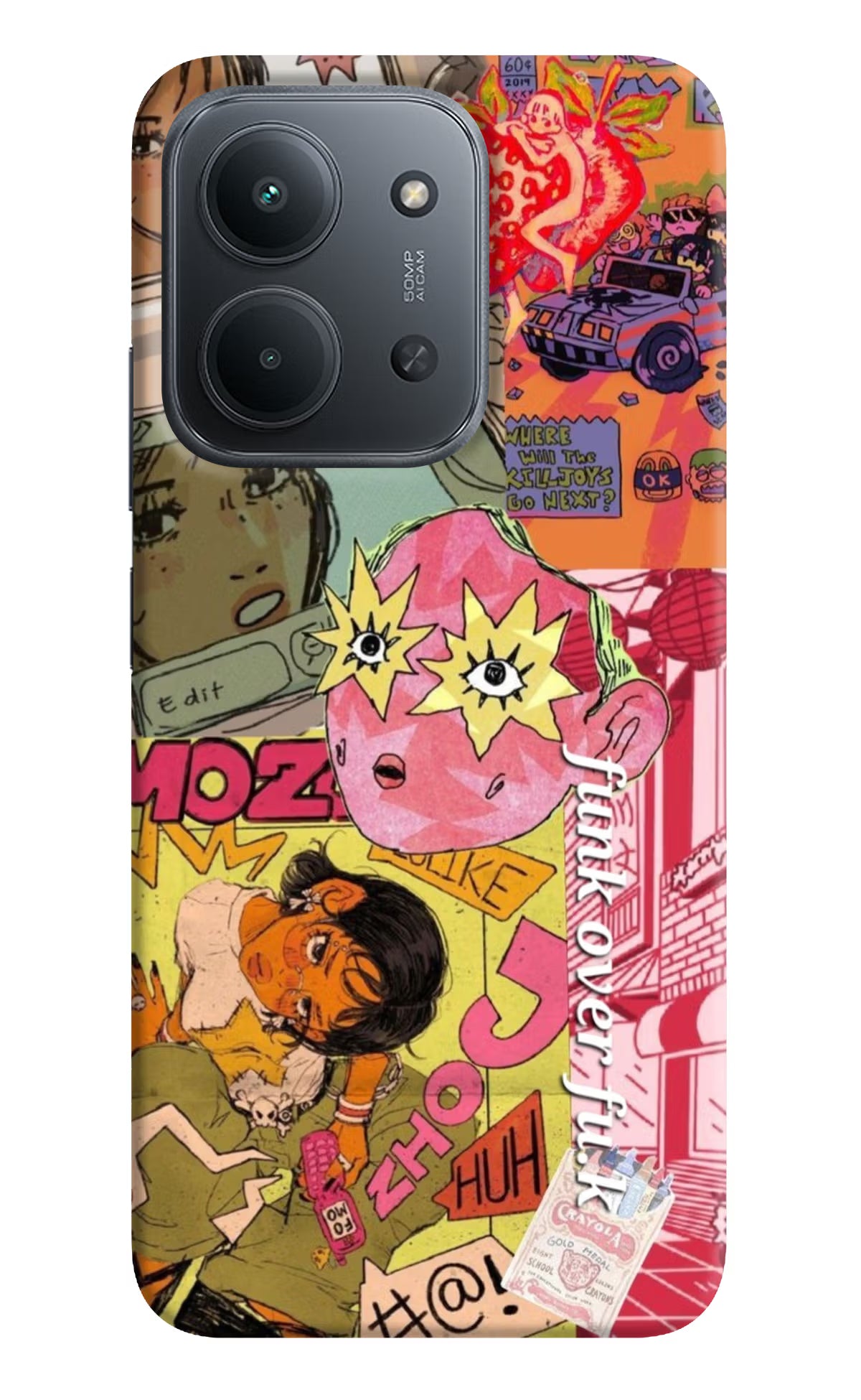 Funkover Redmi 15C 5G Back Cover - Funkover Redmi 15C 5G Back Cover Funkover Redmi 15C 5G Back Cover