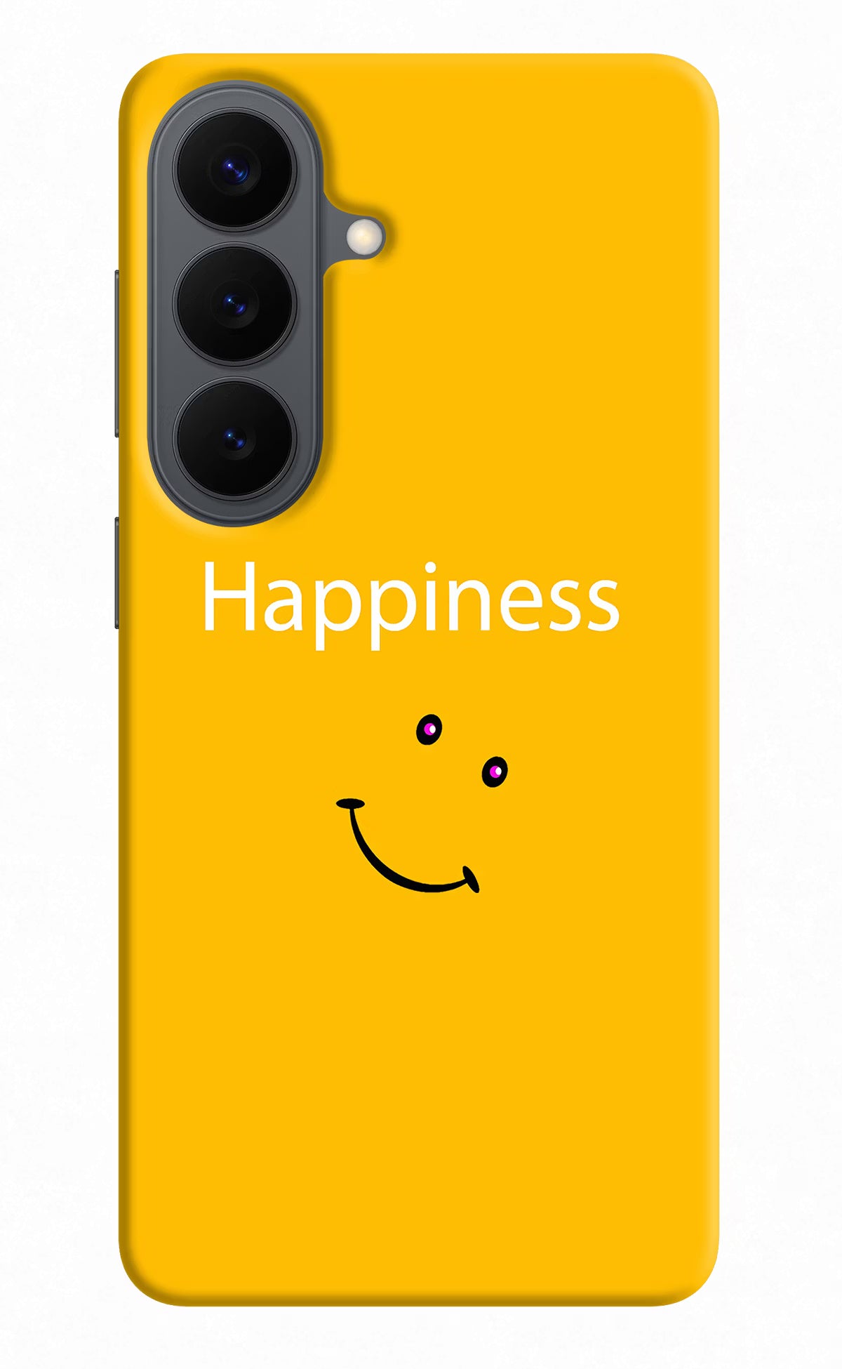 Happiness With Smiley Samsung S26 Back Cover - Happiness With Smiley Samsung S26 Back Cover Happiness With Smiley Samsung S26 Back Cover
