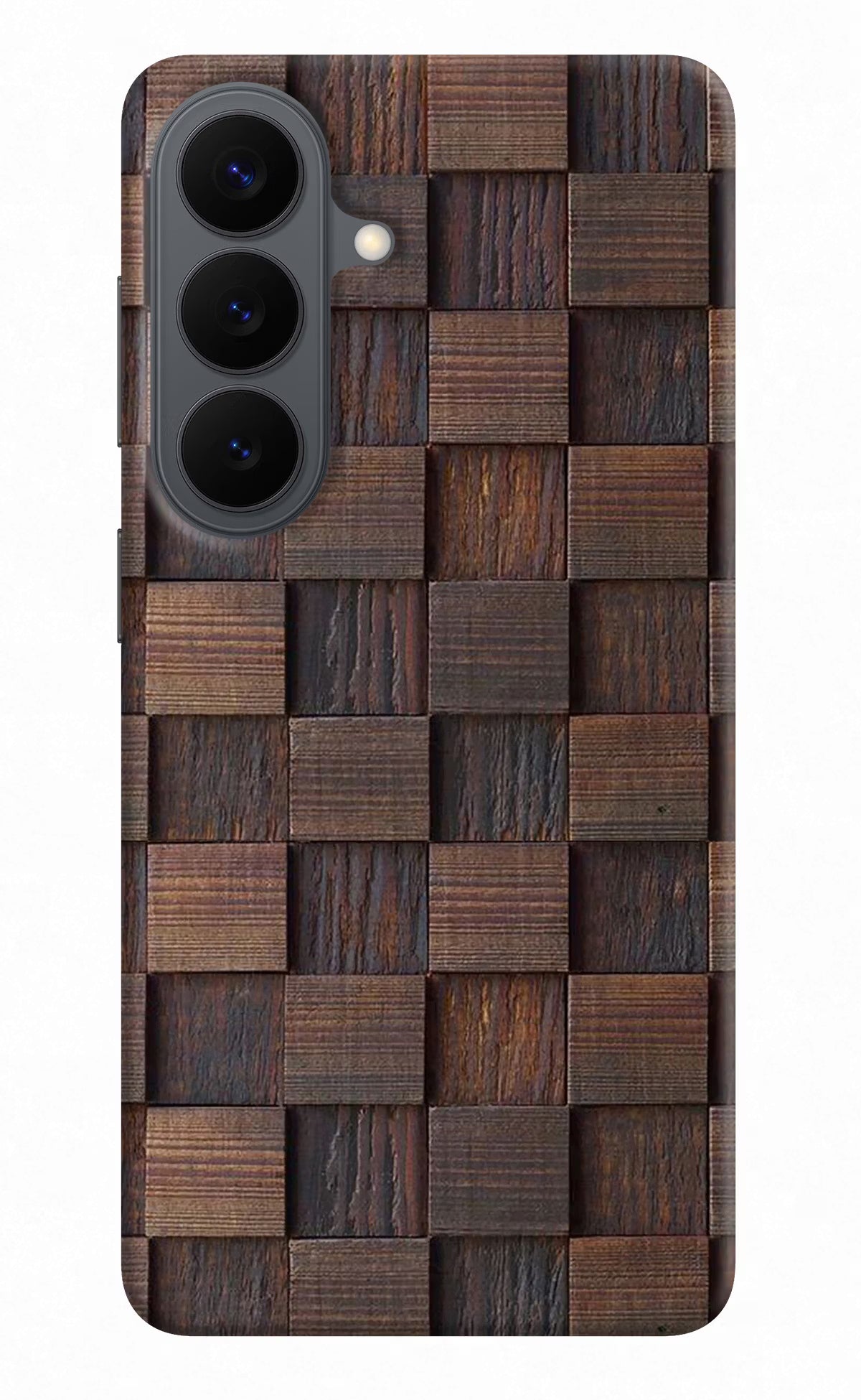 Wooden Cube Design Samsung S26 Back Cover - Wooden Cube Design Samsung S26 Back Cover Wooden Cube Design Samsung S26 Back Cover