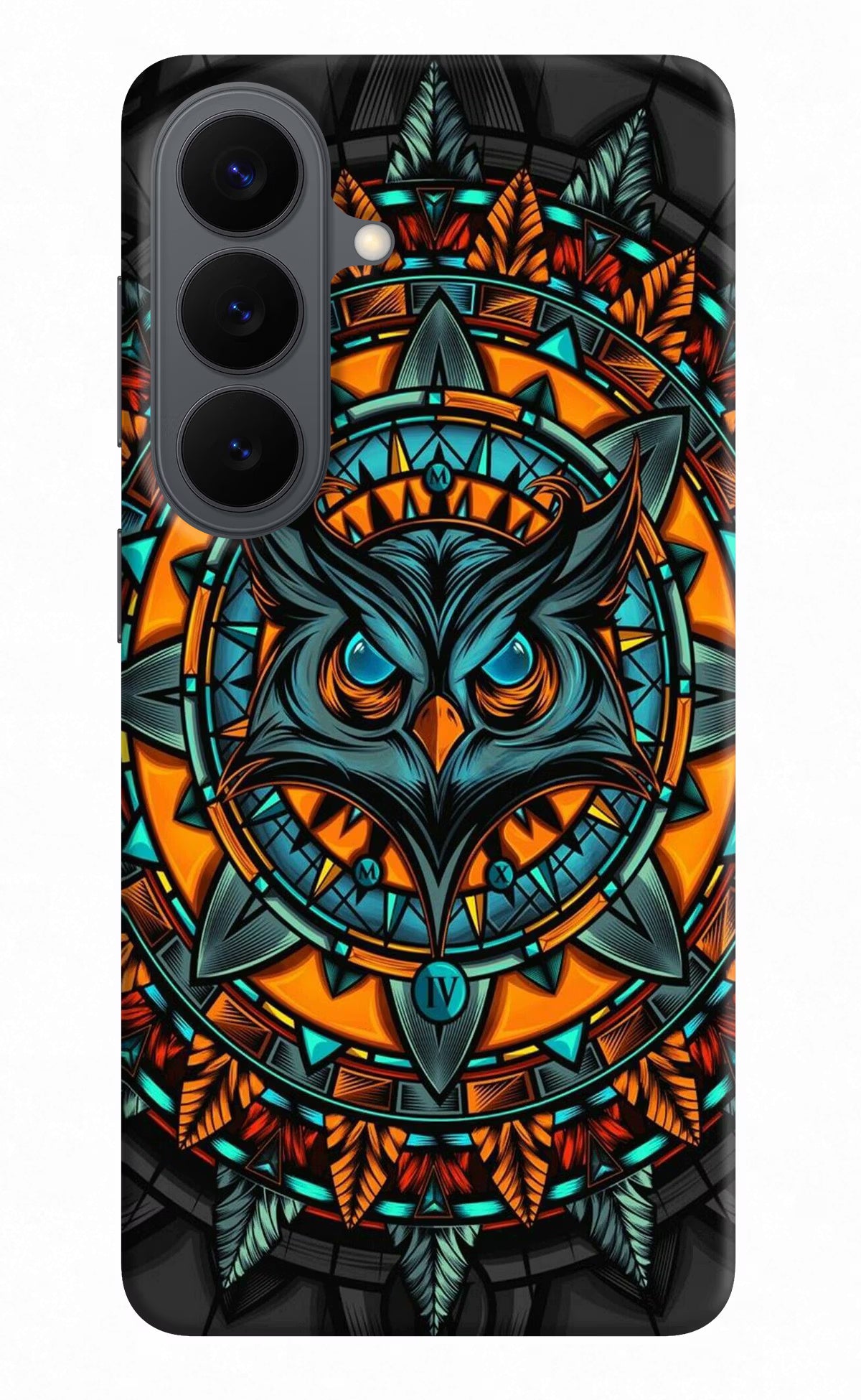 Angry Owl Art Samsung S26 Back Cover - Angry Owl Art Samsung S26 Back Cover Angry Owl Art Samsung S26 Back Cover
