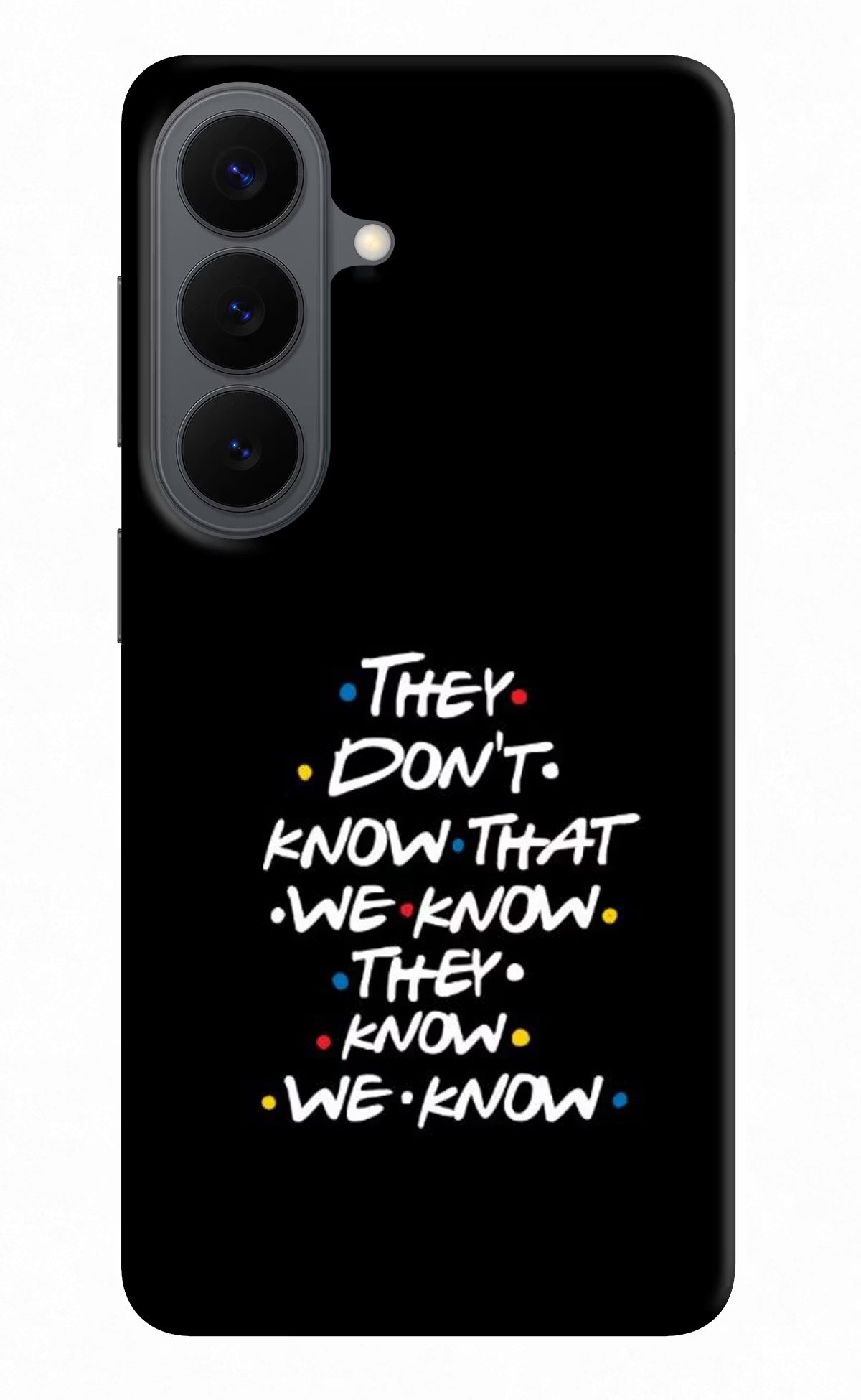 FRIENDS Dialogue Samsung S26 Back Cover - FRIENDS Dialogue Samsung S26 Back Cover FRIENDS Dialogue Samsung S26 Back Cover