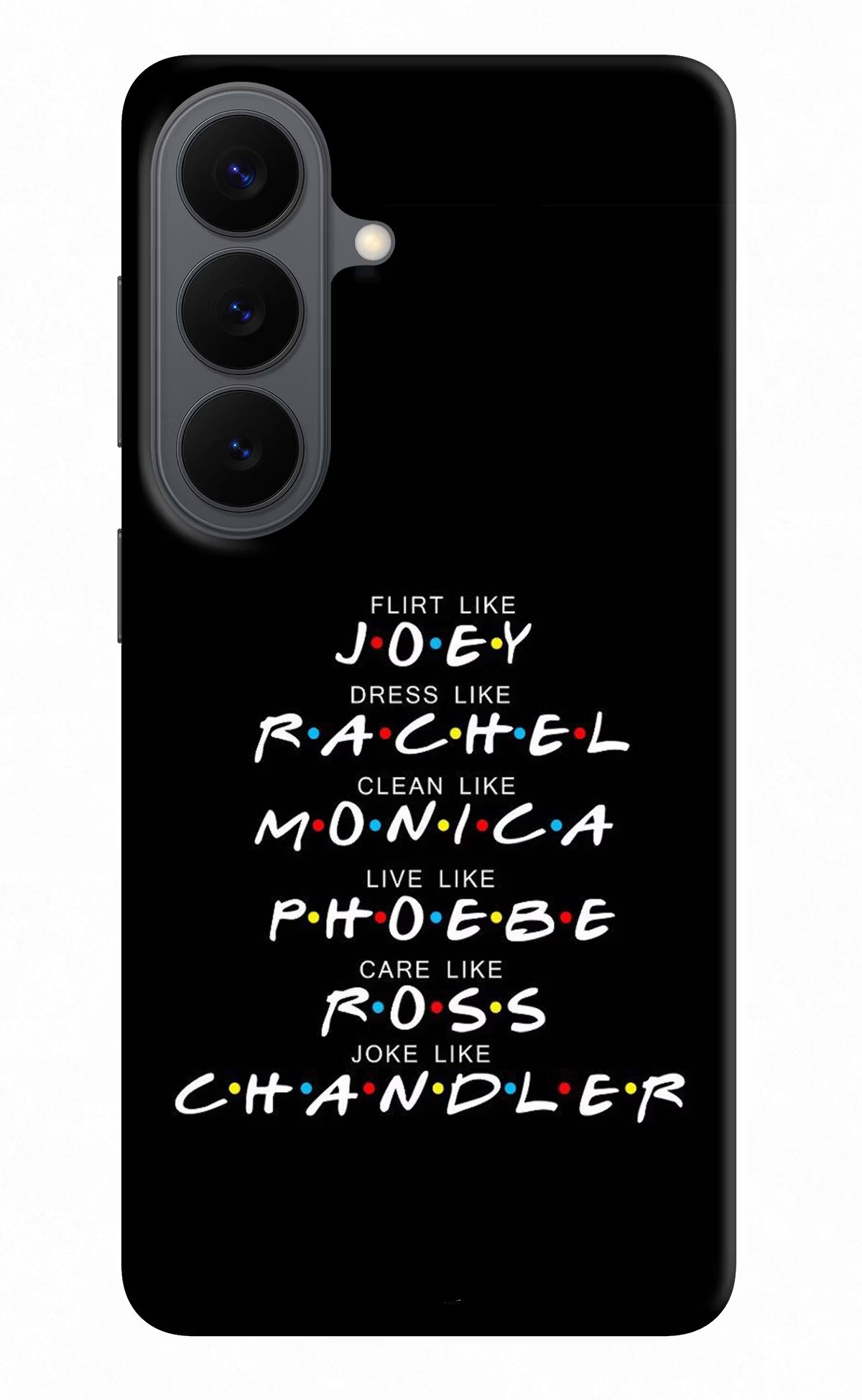 FRIENDS Character Samsung S26 Back Cover - FRIENDS Character Samsung S26 Back Cover FRIENDS Character Samsung S26 Back Cover