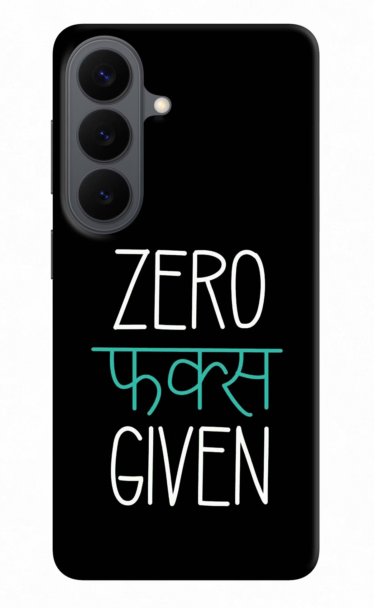 Zero Fucks Given Samsung S26 Back Cover - Zero Fucks Given Samsung S26 Back Cover Zero Fucks Given Samsung S26 Back Cover