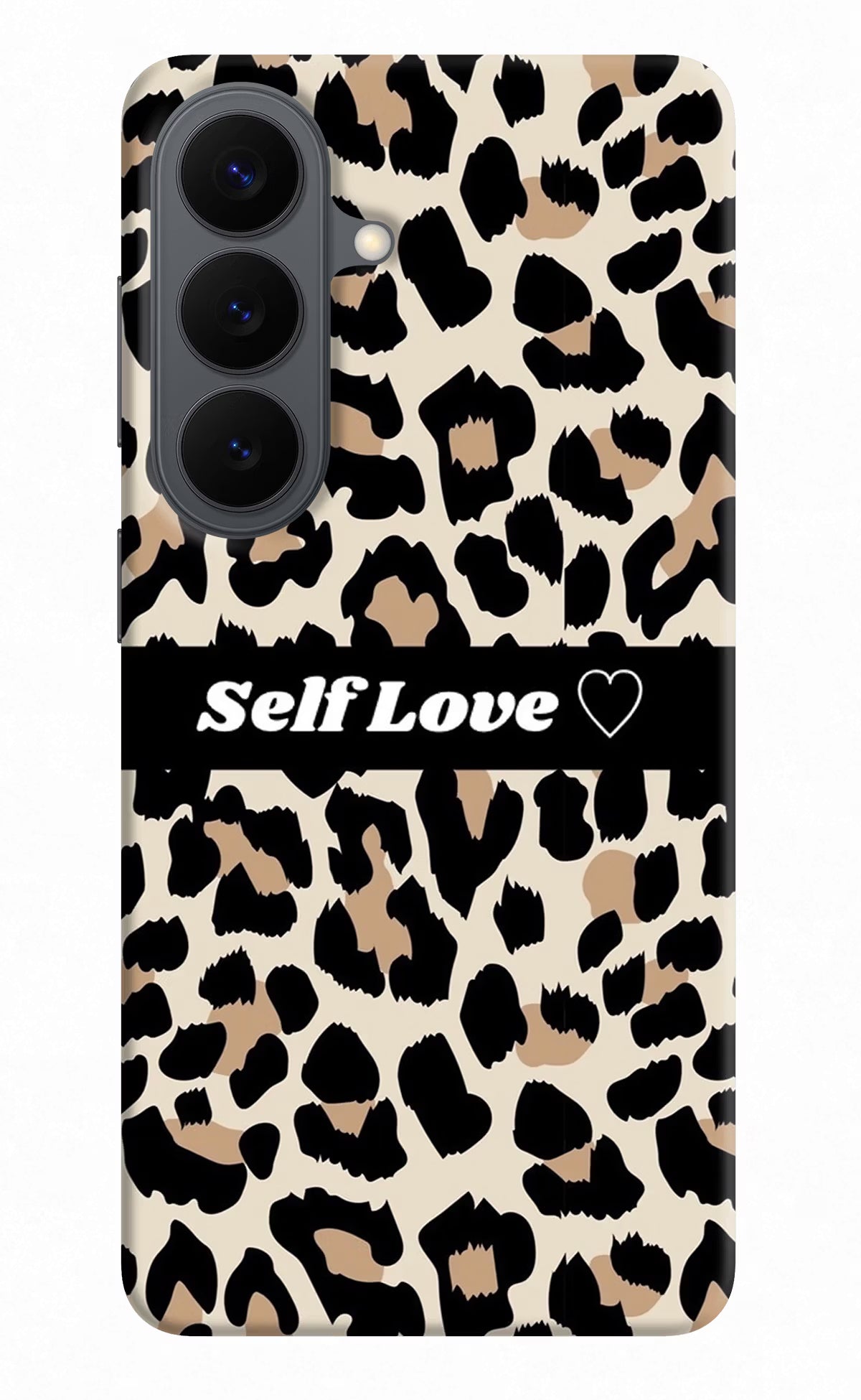 Leopard Print Self Love Samsung S26 Back Cover - Leopard Print Self Love Samsung S26 Back Cover Leopard Print Self Love Samsung S26 Back Cover