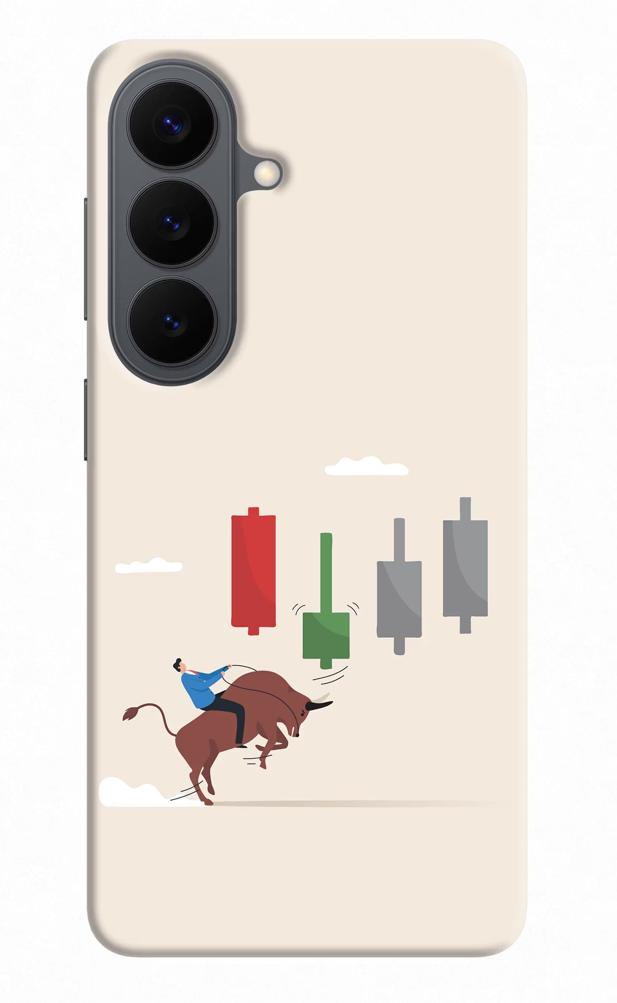 Bull Trading Momentum Samsung S26 Back Cover - Bull Trading Momentum Samsung S26 Back Cover Bull Trading Momentum Samsung S26 Back Cover