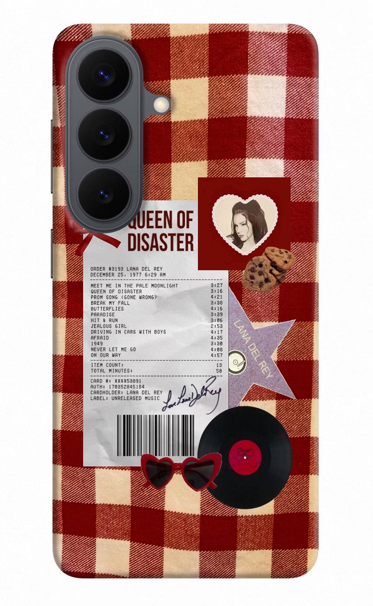 Queen of Disaster Samsung S26 Back Cover - Queen of Disaster Samsung S26 Back Cover Queen of Disaster Samsung S26 Back Cover