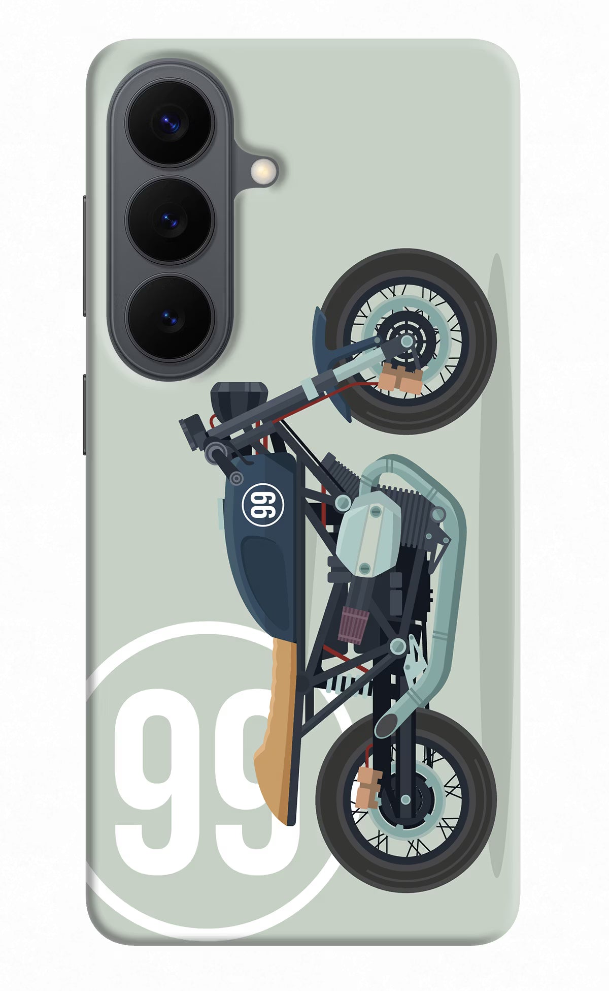Classic Cafe Racer 99 Samsung S26 Back Cover - Classic Cafe Racer 99 Samsung S26 Back Cover Classic Cafe Racer 99 Samsung S26 Back Cover