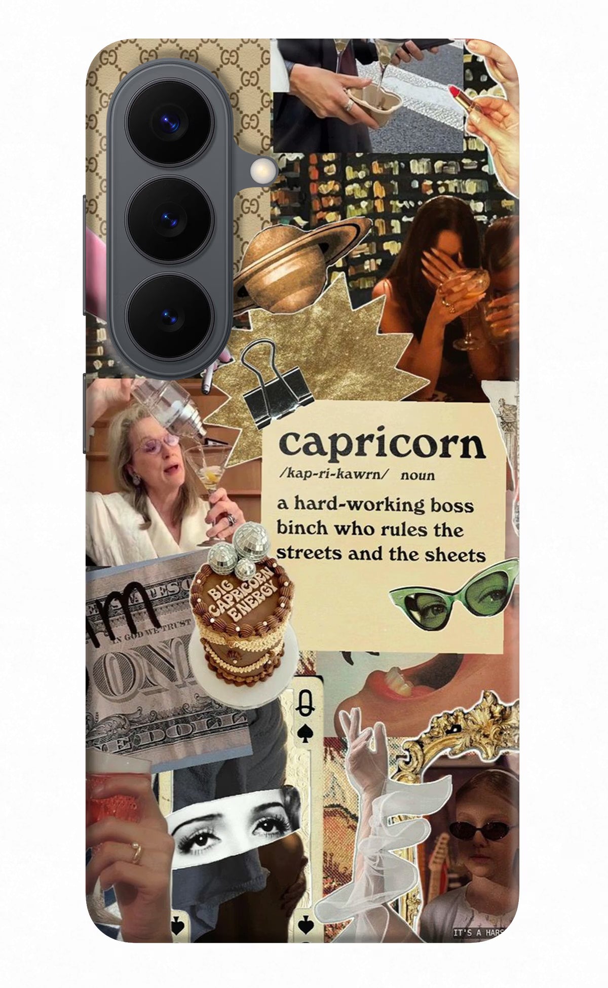 Capricorn Zodiac Samsung S26 Back Cover - Capricorn Zodiac Samsung S26 Back Cover Capricorn Zodiac Samsung S26 Back Cover