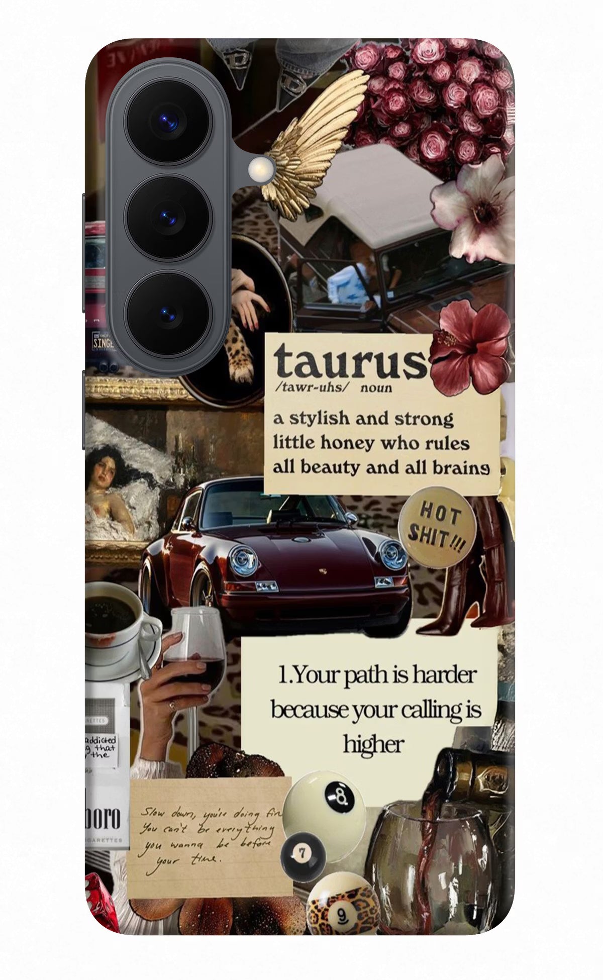 Taurus Zodiac Samsung S26 Back Cover - Taurus Zodiac Samsung S26 Back Cover Taurus Zodiac Samsung S26 Back Cover