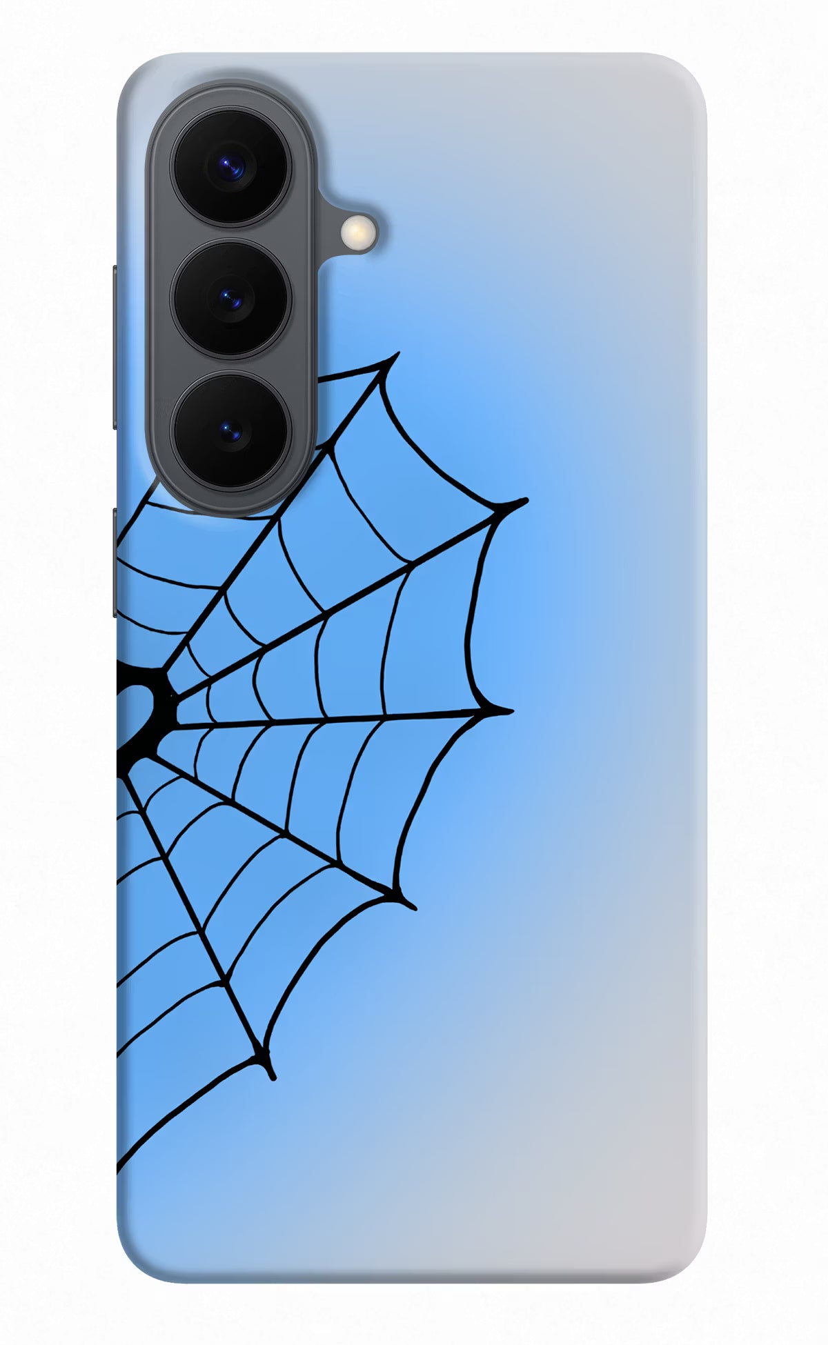 Blue Web Samsung S26 Back Cover - Blue Web Samsung S26 Back Cover Blue Web Samsung S26 Back Cover