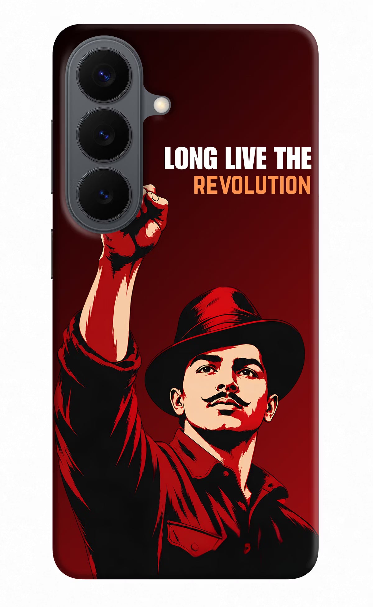 Bhagat Singh Revolution Samsung S26 Back Cover - Bhagat Singh Revolution Samsung S26 Back Cover Bhagat Singh Revolution Samsung S26 Back Cover