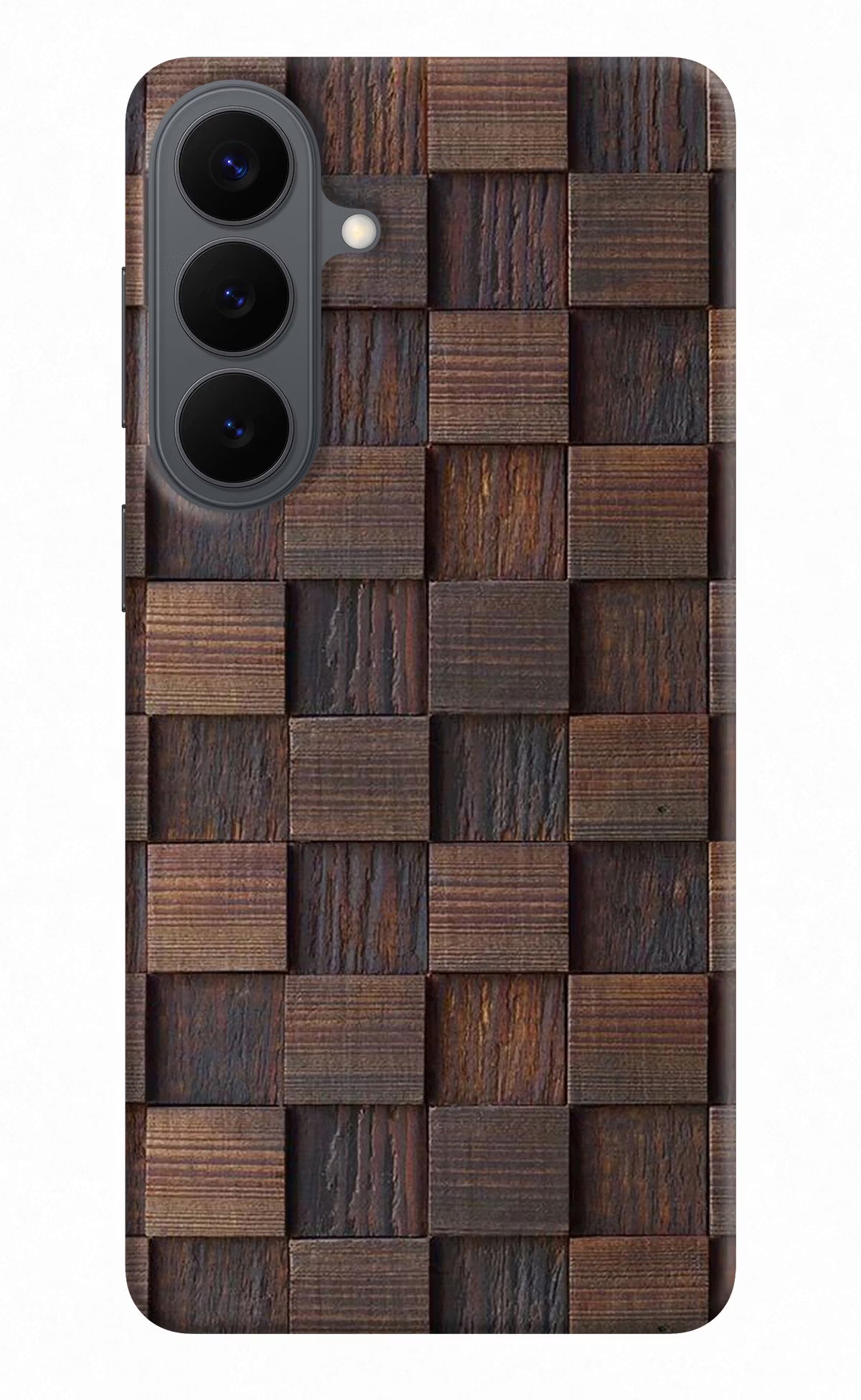 Wooden Cube Design Samsung S26 Plus Back Cover - Wooden Cube Design Samsung S26 Plus Back Cover Wooden Cube Design Samsung S26 Plus Back Cover
