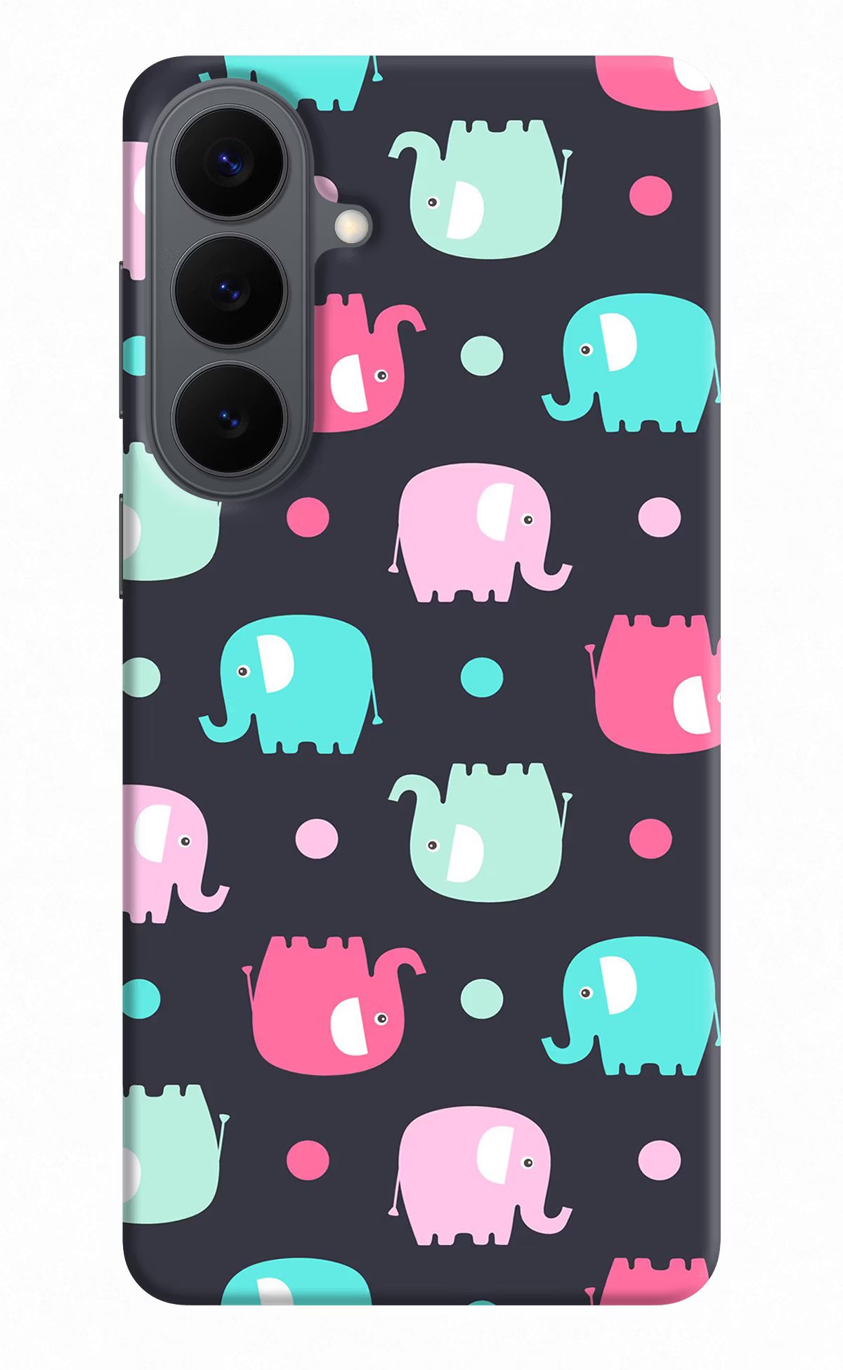 Elephants Samsung S26 Plus Back Cover - Elephants Samsung S26 Plus Back Cover Elephants Samsung S26 Plus Back Cover