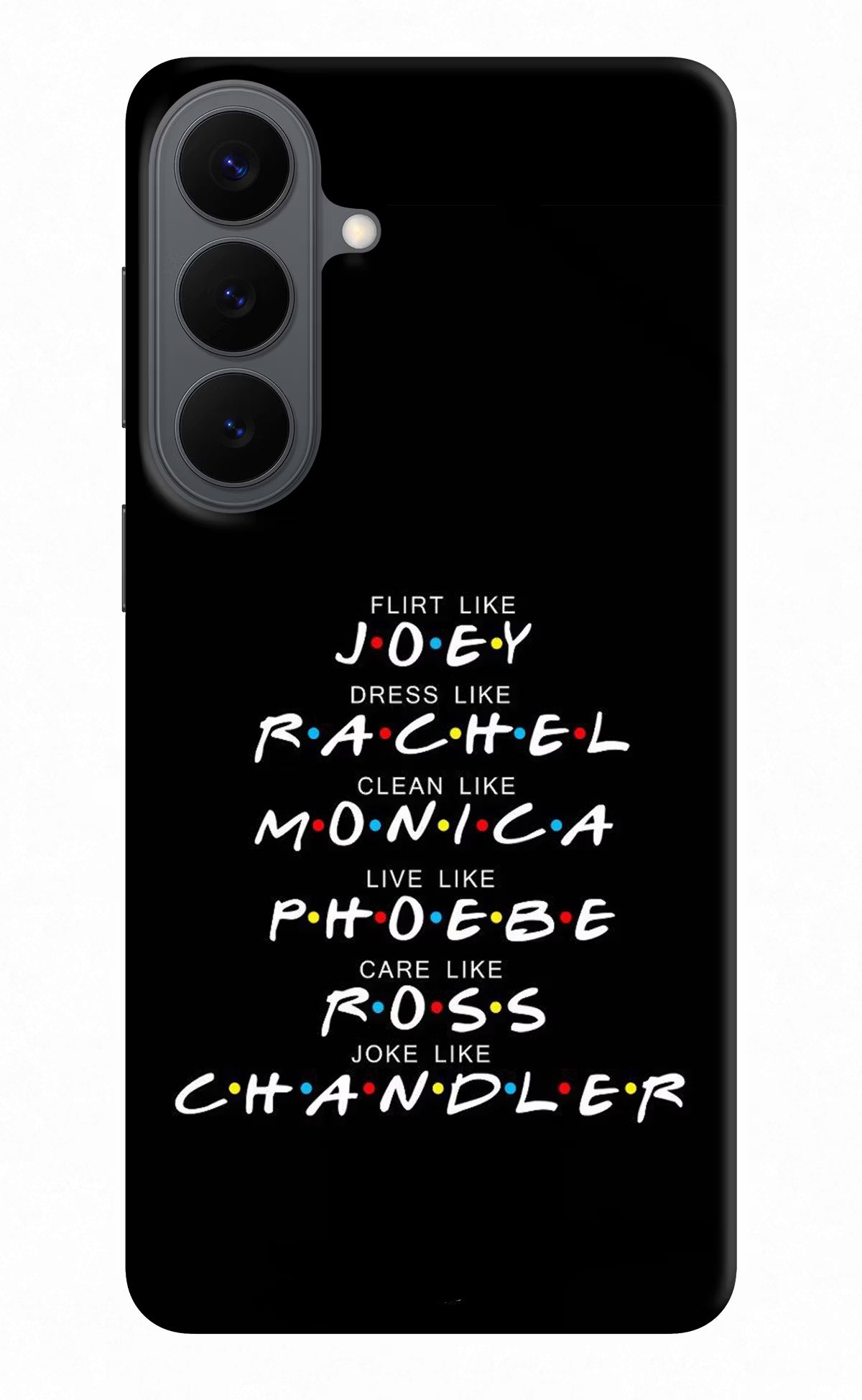 FRIENDS Character Samsung S26 Plus Back Cover - FRIENDS Character Samsung S26 Plus Back Cover FRIENDS Character Samsung S26 Plus Back Cover
