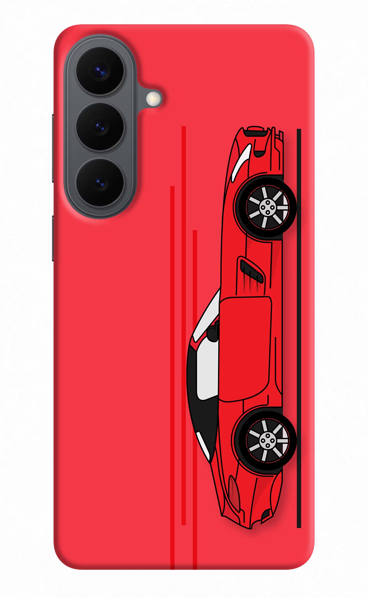 Red Velocity Samsung S26 Plus Back Cover - Red Velocity Samsung S26 Plus Back Cover Red Velocity Samsung S26 Plus Back Cover