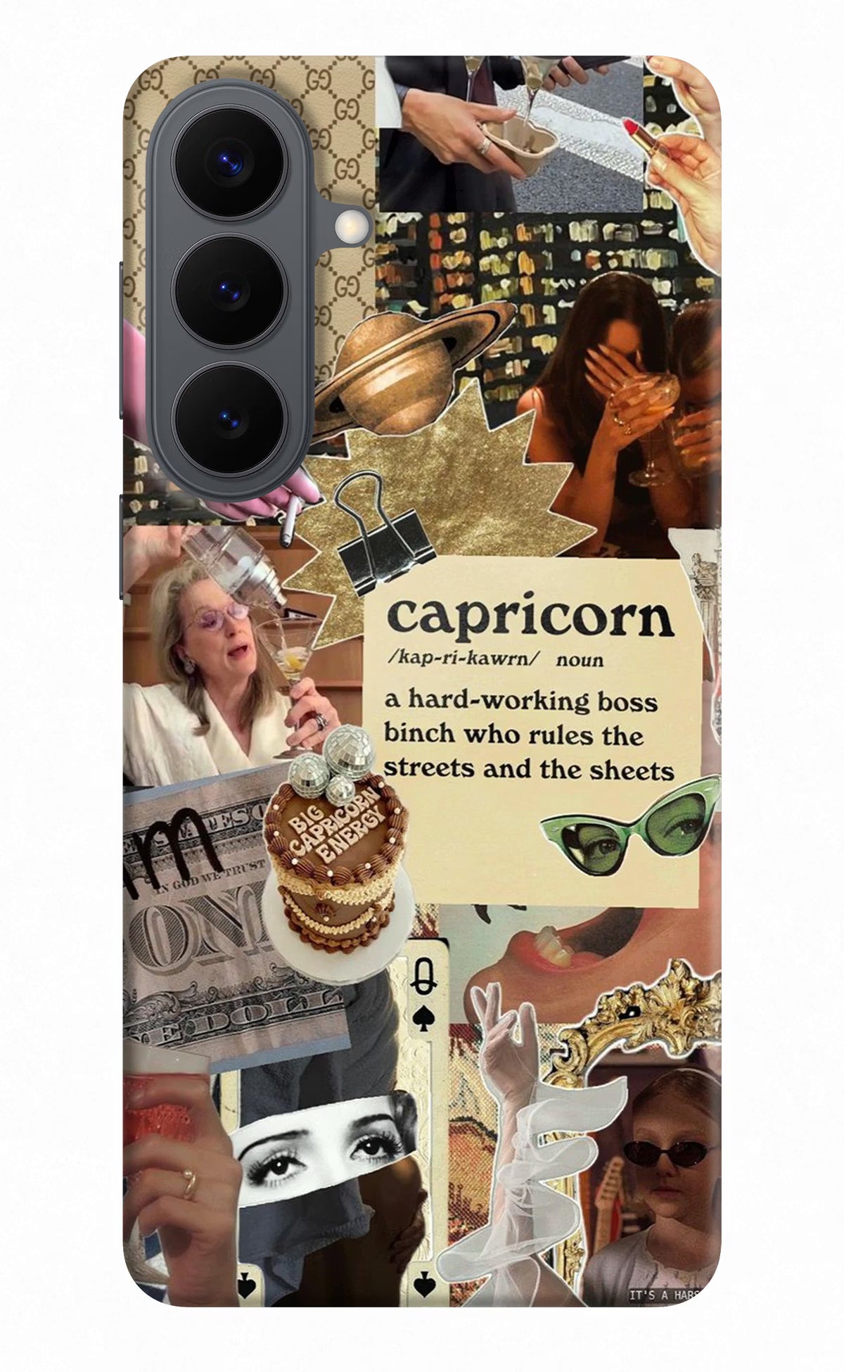 Capricorn Zodiac Samsung S26 Plus Back Cover - Capricorn Zodiac Samsung S26 Plus Back Cover Capricorn Zodiac Samsung S26 Plus Back Cover