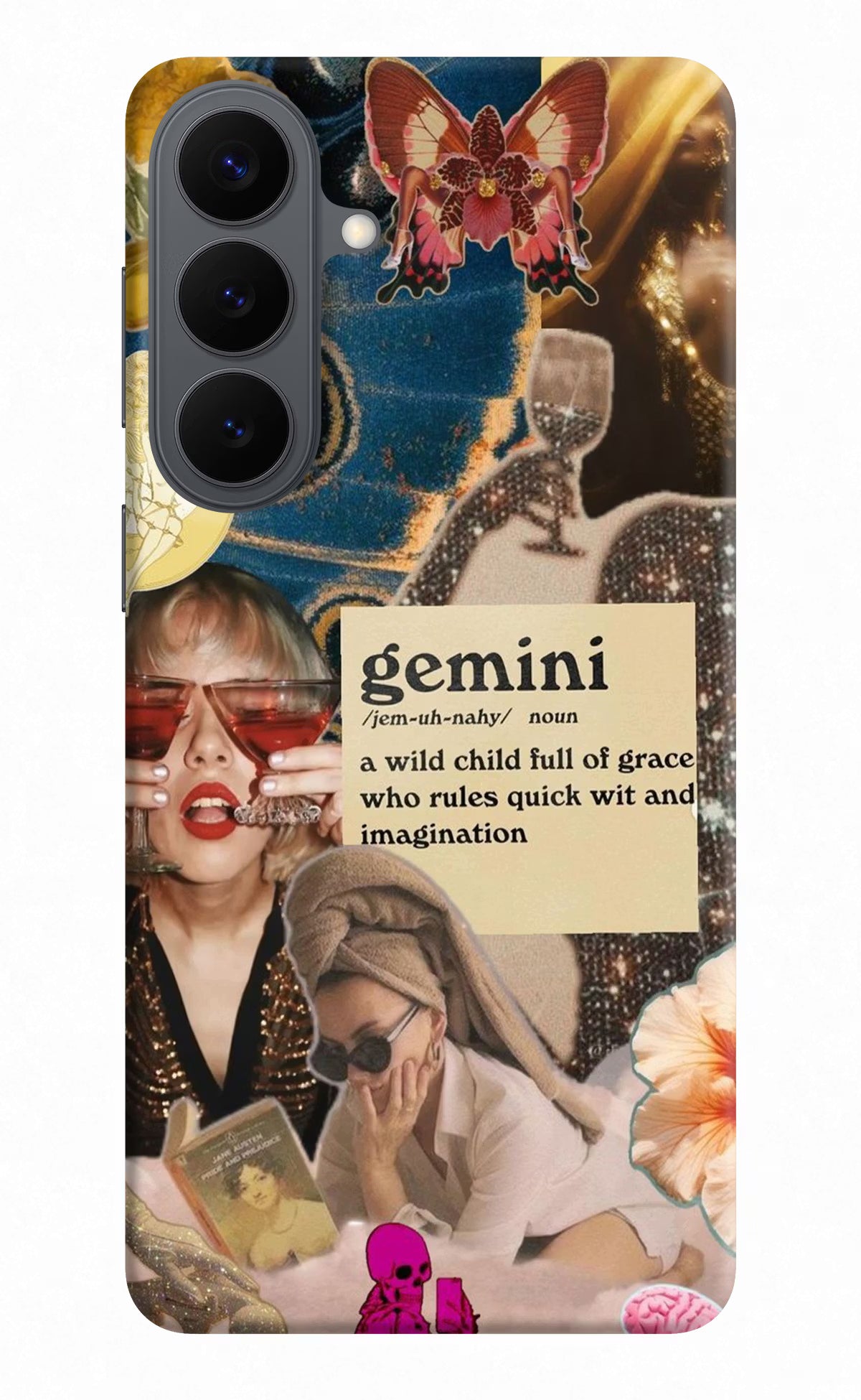 Gemini Zodiac Samsung S26 Plus Back Cover - Gemini Zodiac Samsung S26 Plus Back Cover Gemini Zodiac Samsung S26 Plus Back Cover