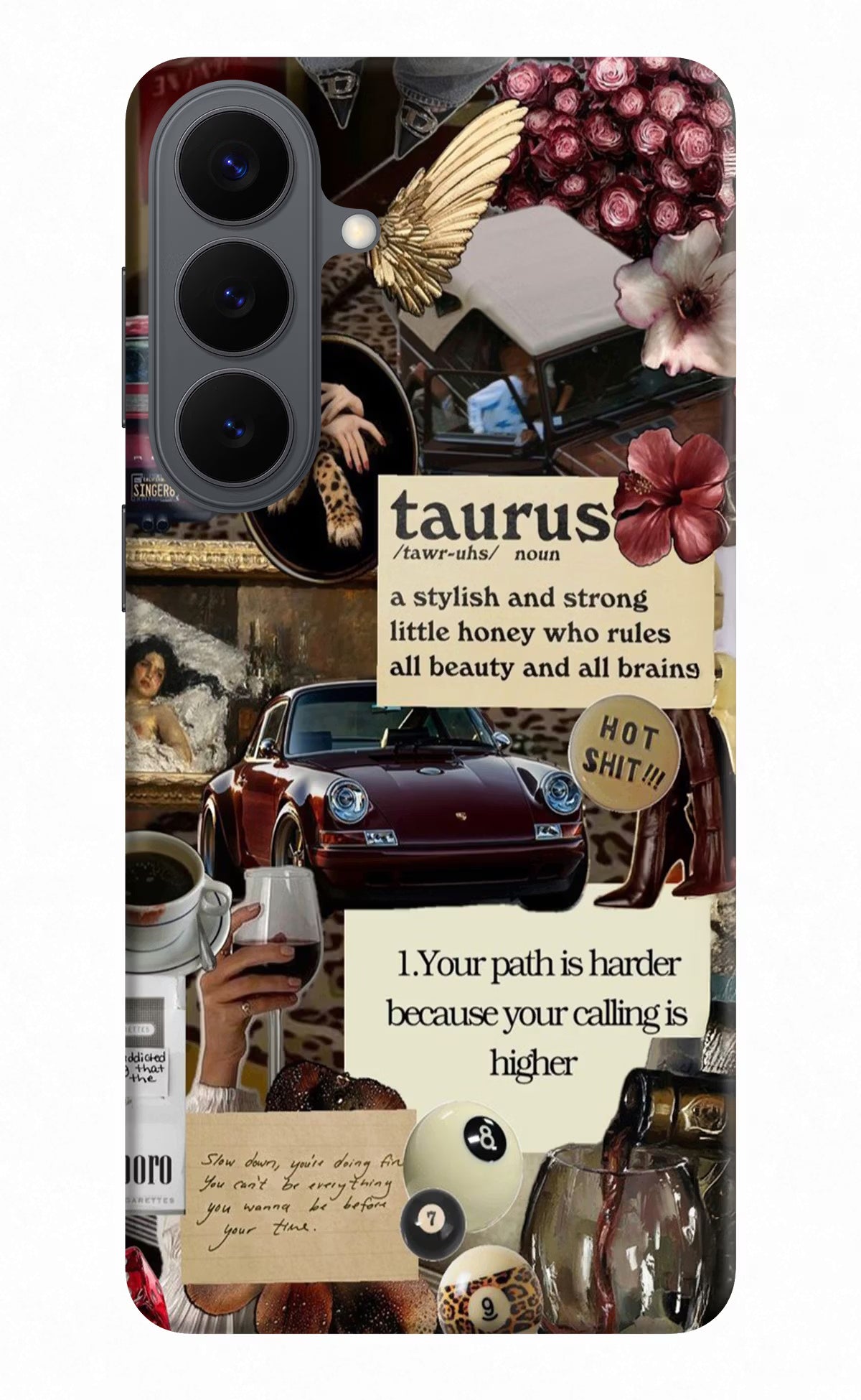 Taurus Zodiac Samsung S26 Plus Back Cover - Taurus Zodiac Samsung S26 Plus Back Cover Taurus Zodiac Samsung S26 Plus Back Cover