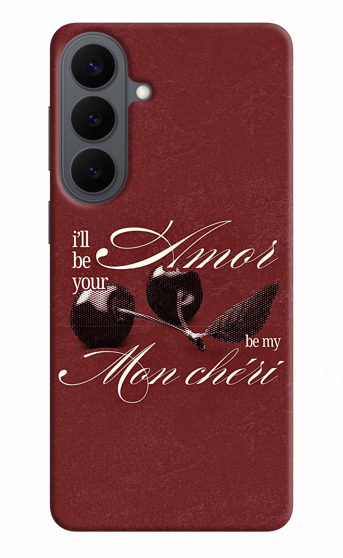 Velvet Cherry Samsung S26 Plus Back Cover - Velvet Cherry Samsung S26 Plus Back Cover Velvet Cherry Samsung S26 Plus Back Cover
