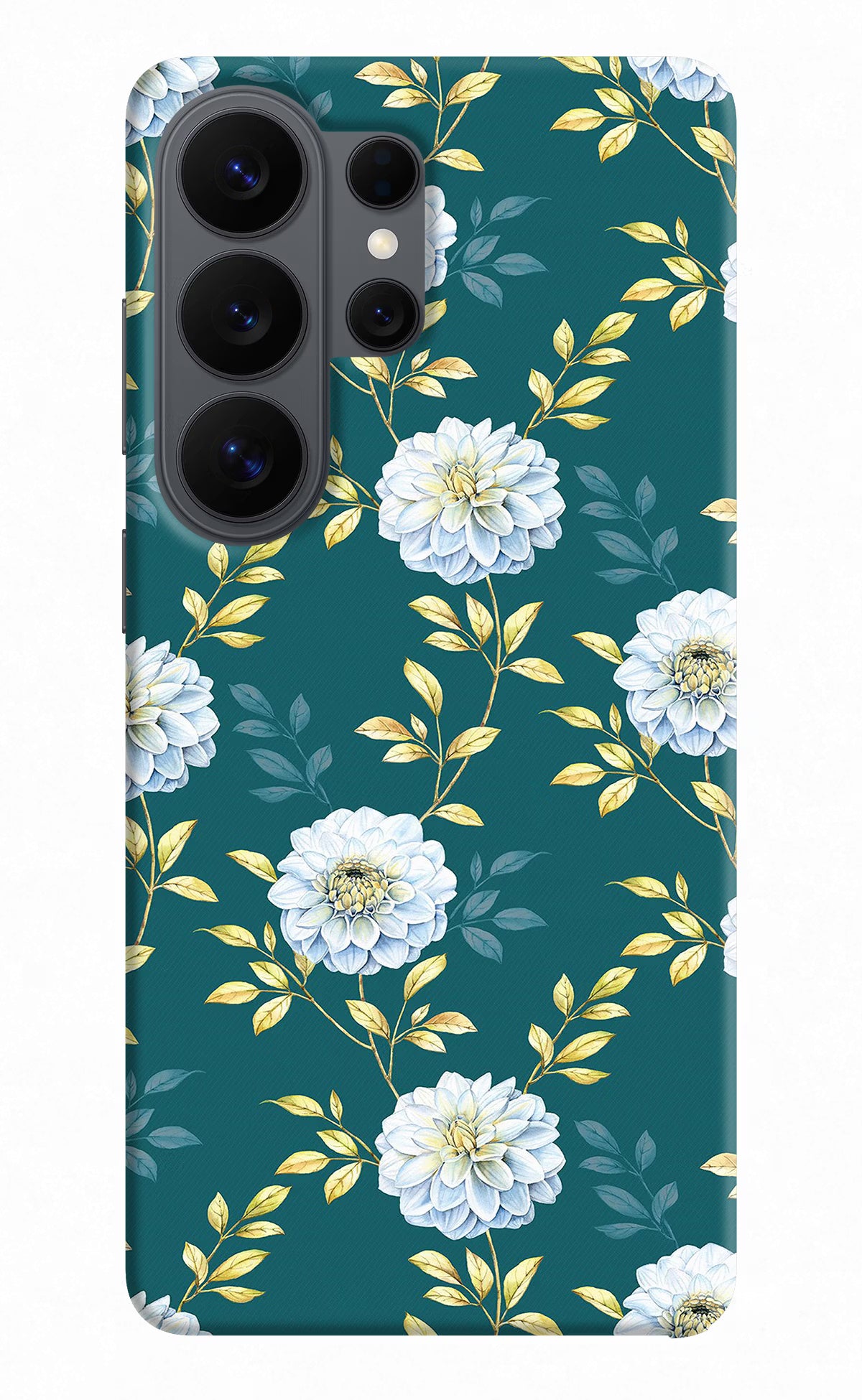 Flowers Samsung S26 Ultra Back Cover - Flowers Samsung S26 Ultra Back Cover Flowers Samsung S26 Ultra Back Cover