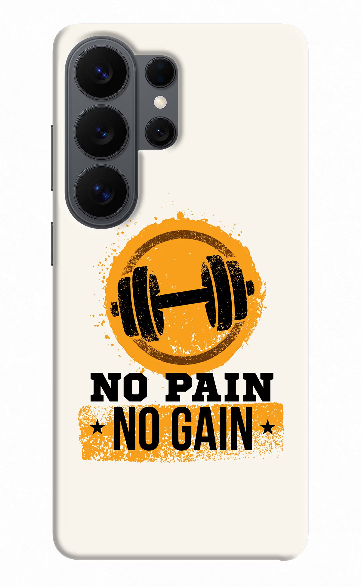 No Pain No Gain Samsung S26 Ultra Back Cover - No Pain No Gain Samsung S26 Ultra Back Cover No Pain No Gain Samsung S26 Ultra Back Cover