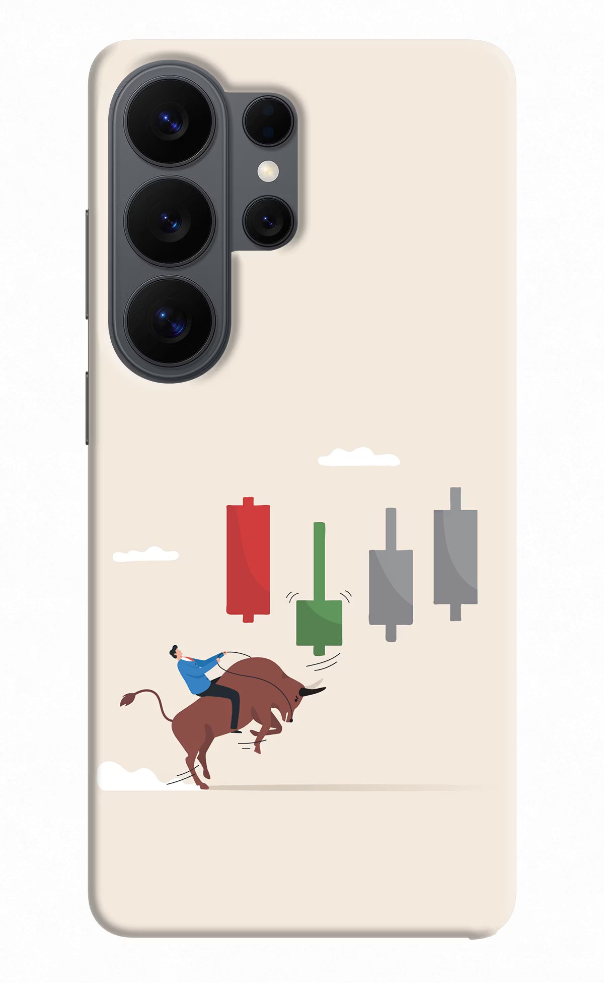 Bull Trading Momentum Samsung S26 Ultra Back Cover - Bull Trading Momentum Samsung S26 Ultra Back Cover Bull Trading Momentum Samsung S26 Ultra Back Cover