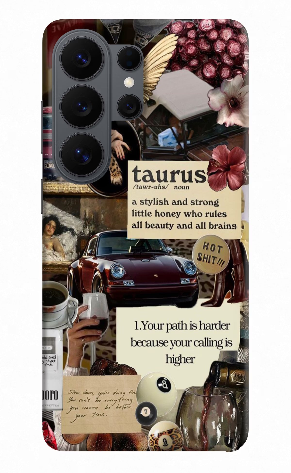 Taurus Zodiac Samsung S26 Ultra Back Cover - Taurus Zodiac Samsung S26 Ultra Back Cover Taurus Zodiac Samsung S26 Ultra Back Cover