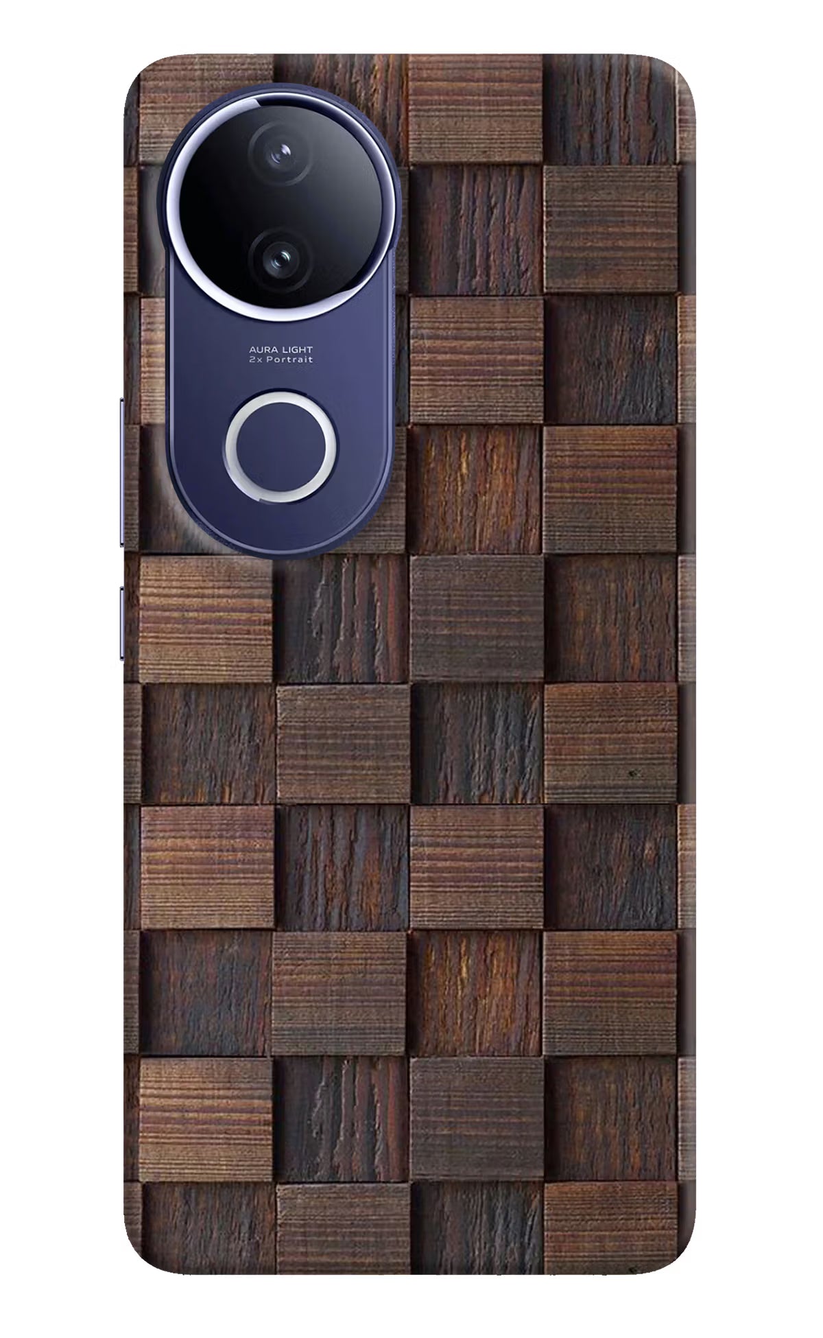 Wooden Cube Design Vivo V50e 5G Back Cover - Wooden Cube Design Vivo V50e 5G Hard Case Back Cover by Casekaro Wooden Cube Design Vivo V50e 5G Hard Case Back Cover by Casekaro