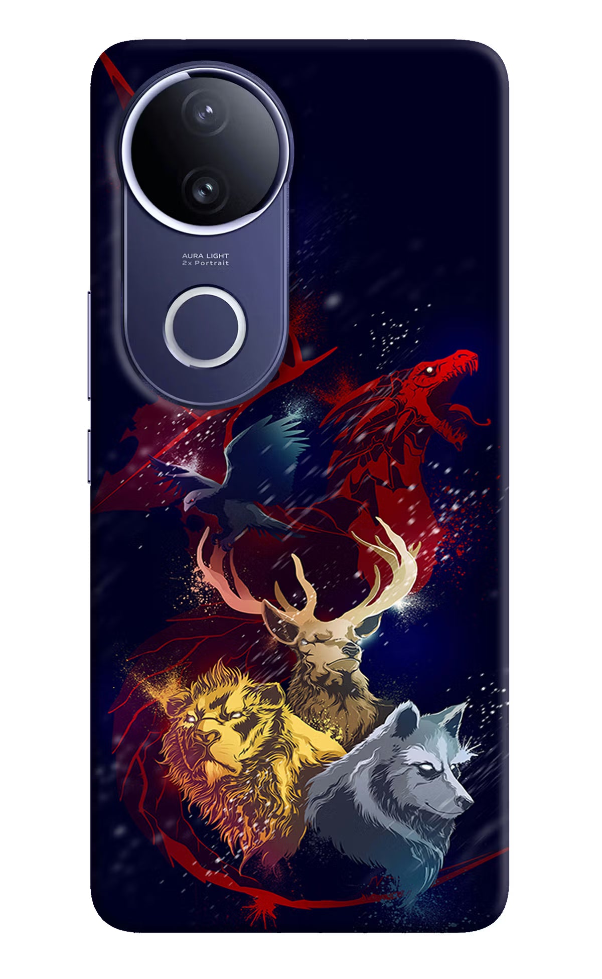 Game Of Thrones Vivo V50e 5G Back Cover - Game Of Thrones Vivo V50e 5G Hard Case Back Cover by Casekaro Game Of Thrones Vivo V50e 5G Hard Case Back Cover by Casekaro