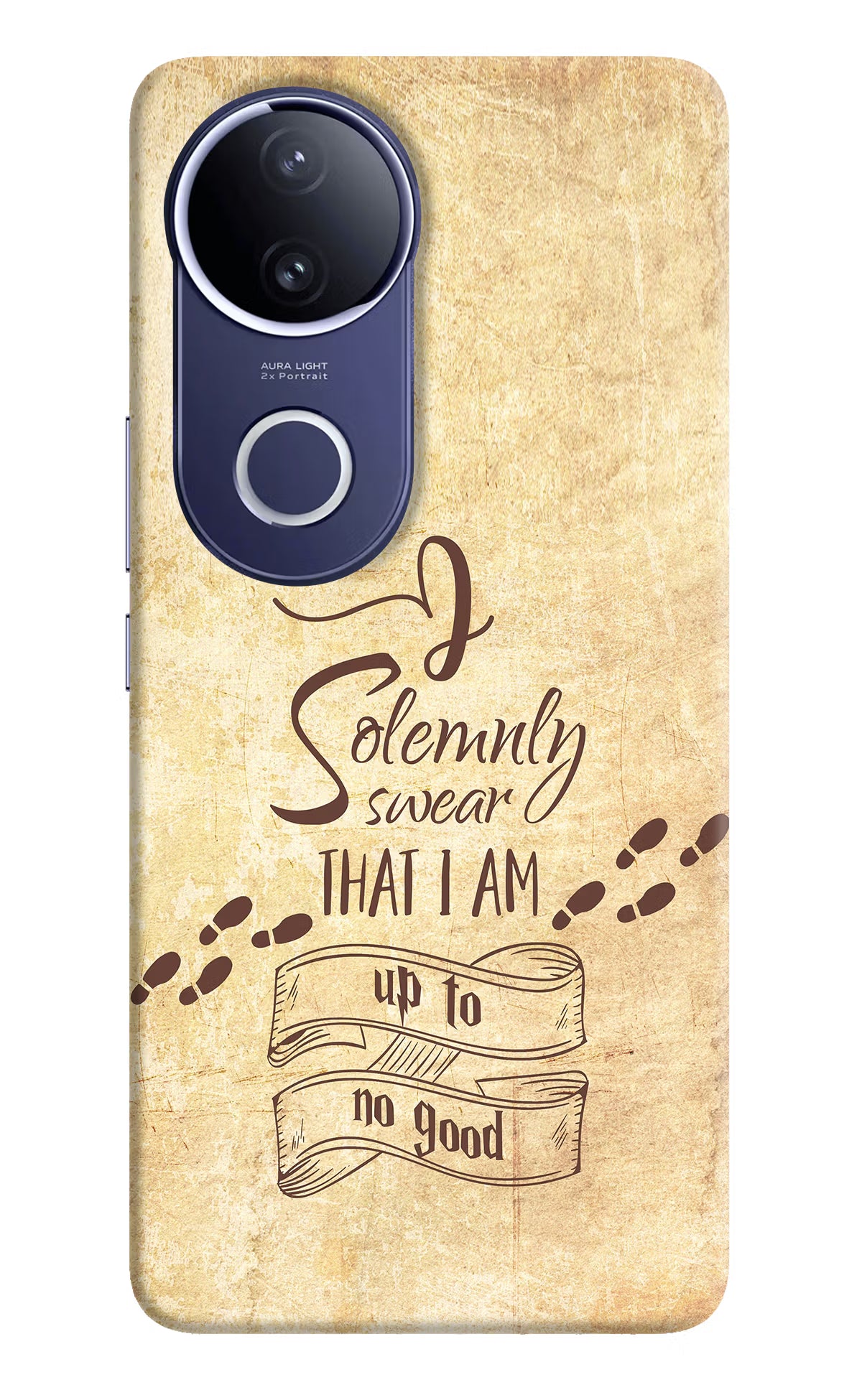 I Solemnly swear that i up to no good Vivo V50e 5G Back Cover - I Solemnly swear that i up to no good Vivo V50e 5G Hard Case Back Cover by Casekaro I Solemnly swear that i up to no good Vivo V50e 5G Hard Case Back Cover by Casekaro