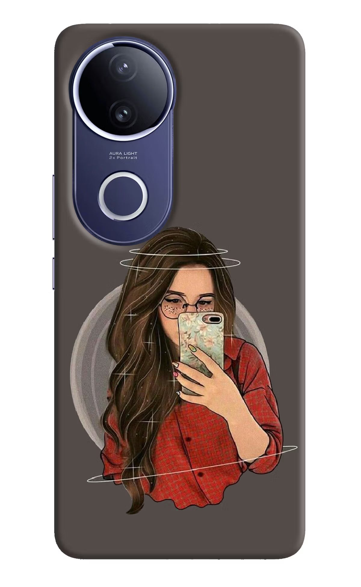 Selfie Queen Vivo V50e 5G Back Cover - Selfie Queen Vivo V50e 5G Hard Case Back Cover by Casekaro Selfie Queen Vivo V50e 5G Hard Case Back Cover by Casekaro