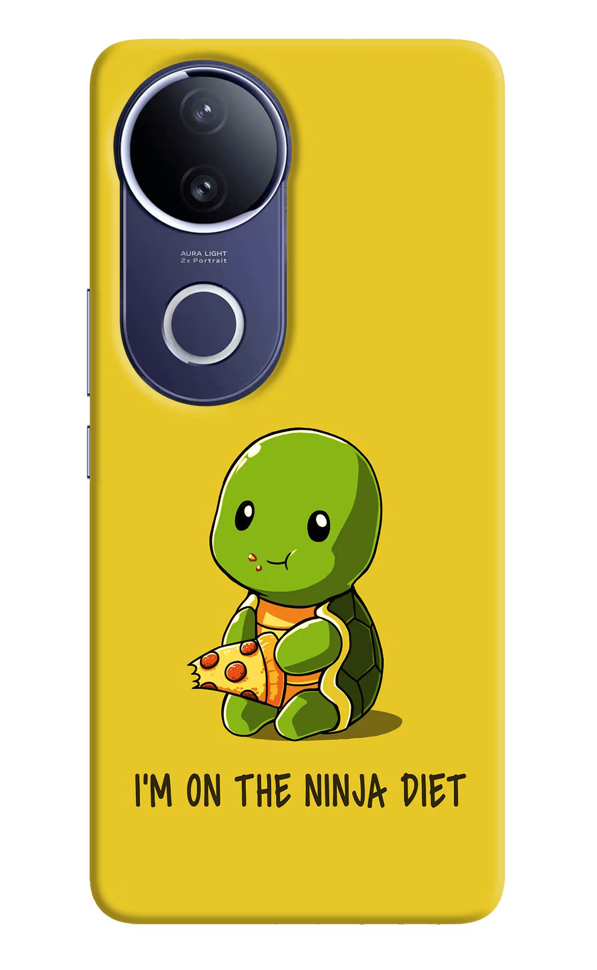 I'm on Ninja Diet Vivo V50e 5G Back Cover - I'm on Ninja Diet Vivo V50e 5G Hard Case Back Cover by Casekaro I'm on Ninja Diet Vivo V50e 5G Hard Case Back Cover by Casekaro